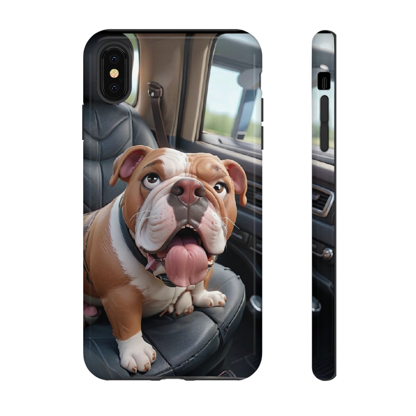 Bulldog Phone Case iPhones | Tough Cases for Animal Lovers, Cute Dog Design, Pet Gift, Phone Accessories, Dog Mom Essentials