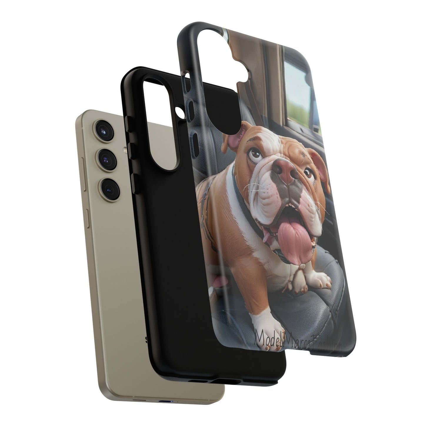 Bulldog Phone Case Samsung/Google - Tough Cases for Dog Lovers