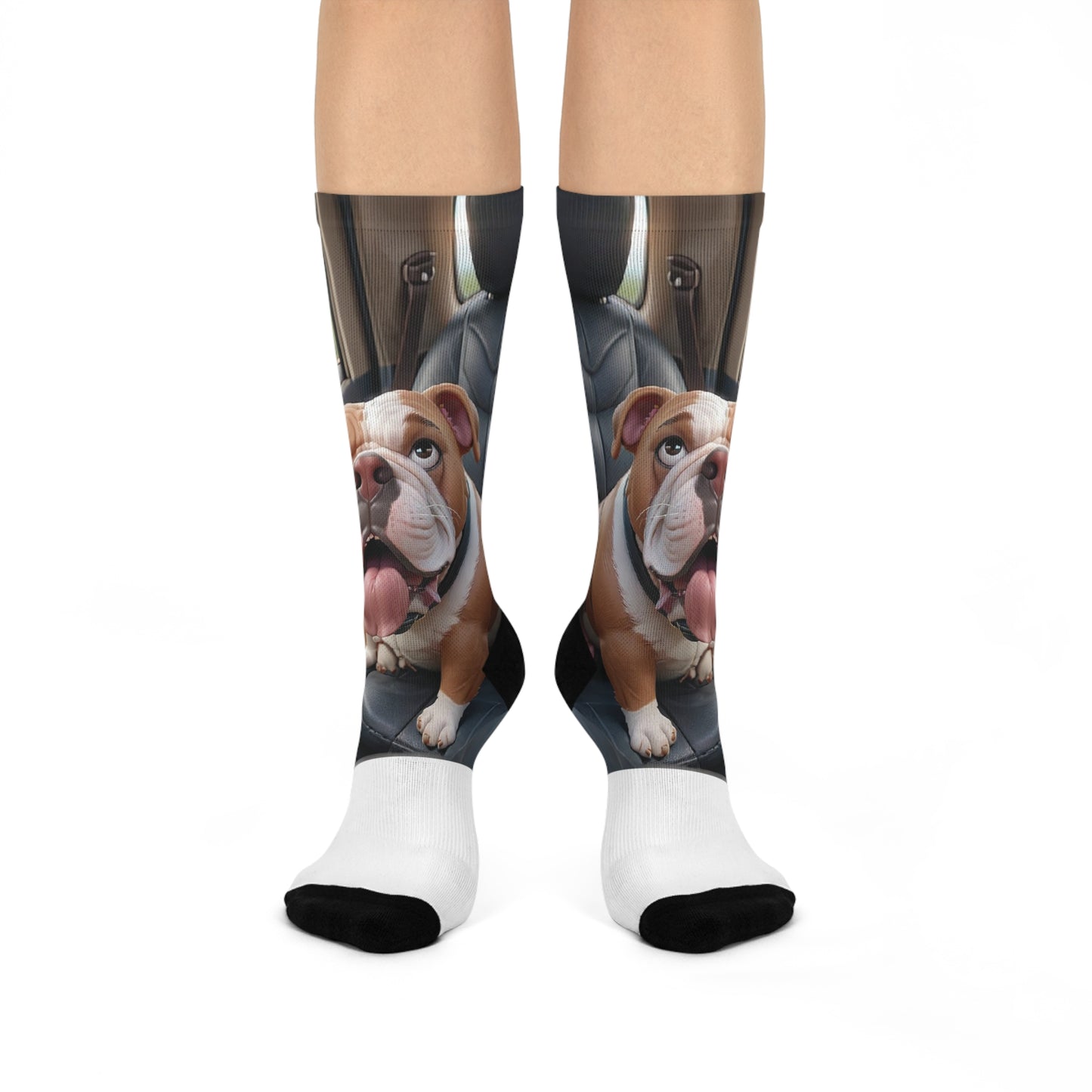 Dog Lover Cushioned Crew Socks | Cute Pet Socks for Comfort, Animal Gifts, Dog-Themed Apparel, Everyday Wear, Pet Owner Accessories