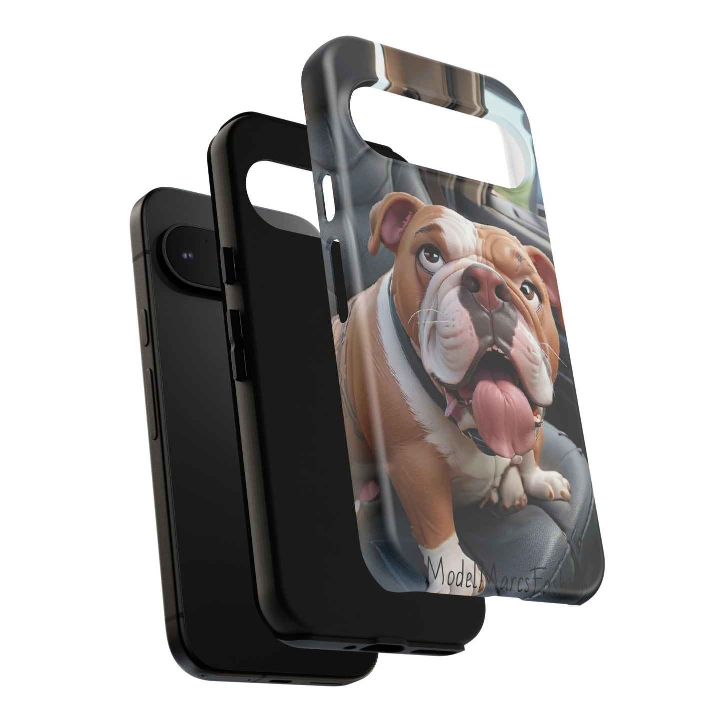 Bulldog Phone Case Samsung/Google - Tough Cases for Dog Lovers