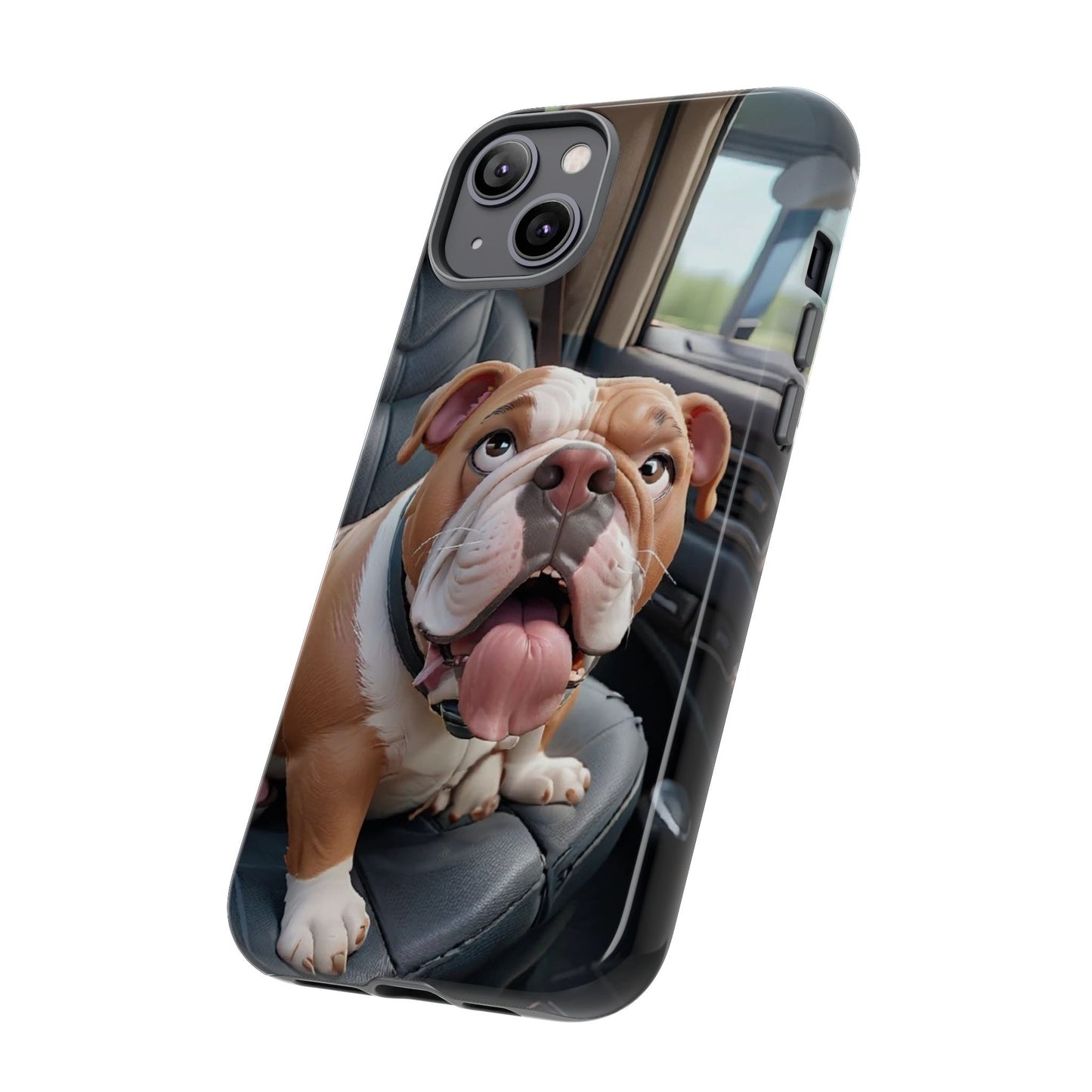Bulldog Phone Case iPhones | Tough Cases for Animal Lovers, Cute Dog Design, Pet Gift, Phone Accessories, Dog Mom Essentials