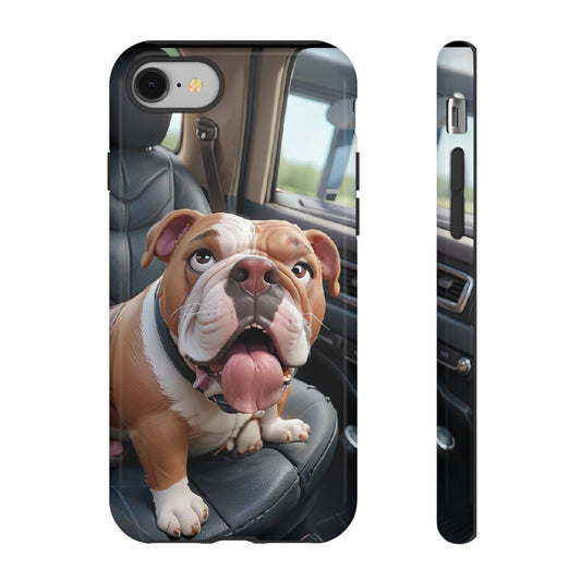 Bulldog Phone Case iPhones | Tough Cases for Animal Lovers, Cute Dog Design, Pet Gift, Phone Accessories, Dog Mom Essentials