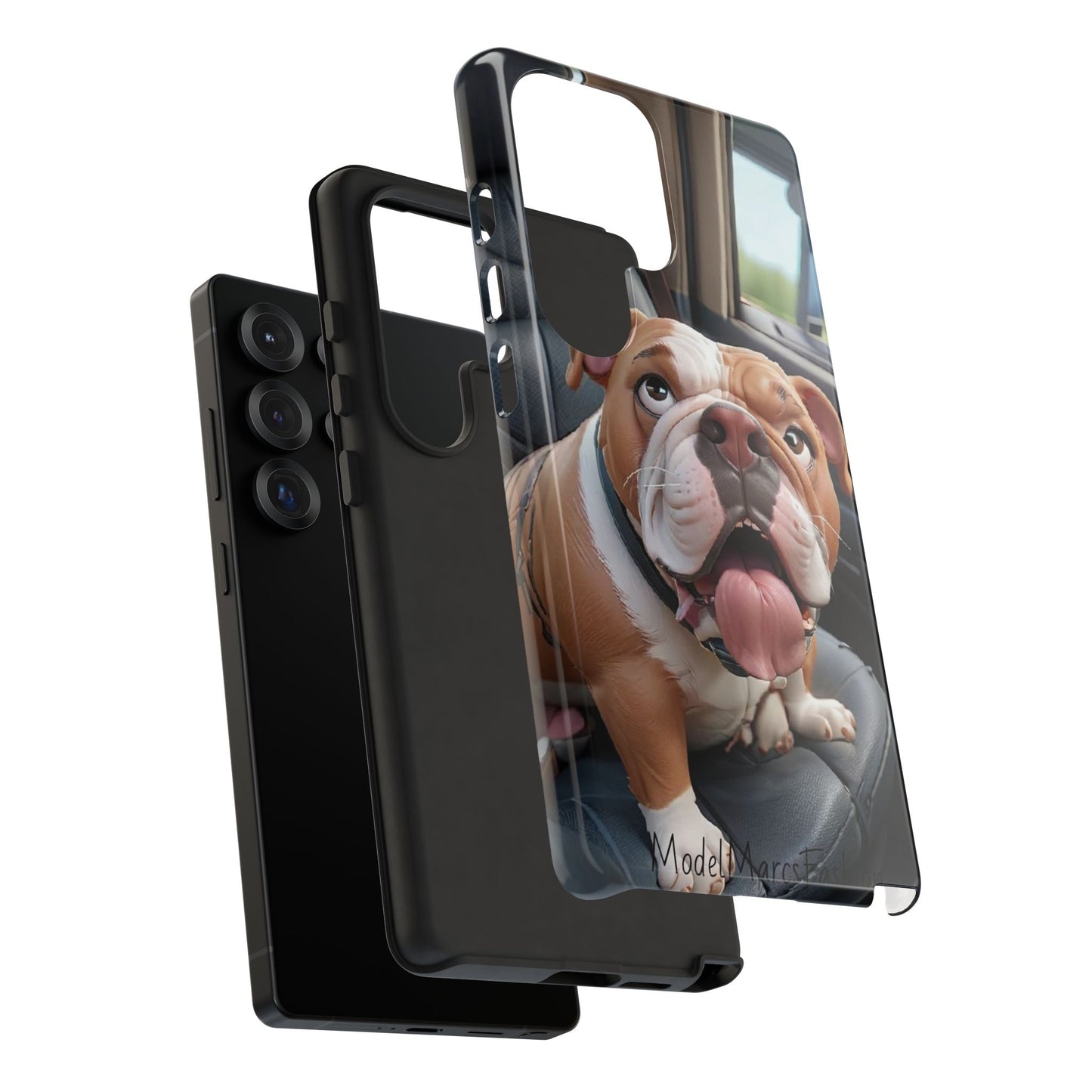 Bulldog Phone Case Samsung/Google - Tough Cases for Dog Lovers