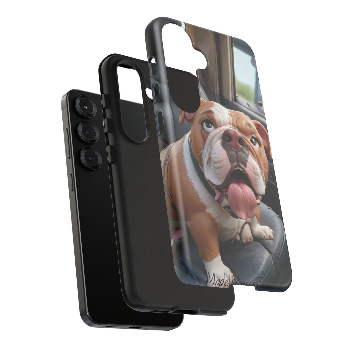 Bulldog Phone Case Samsung/Google - Tough Cases for Dog Lovers