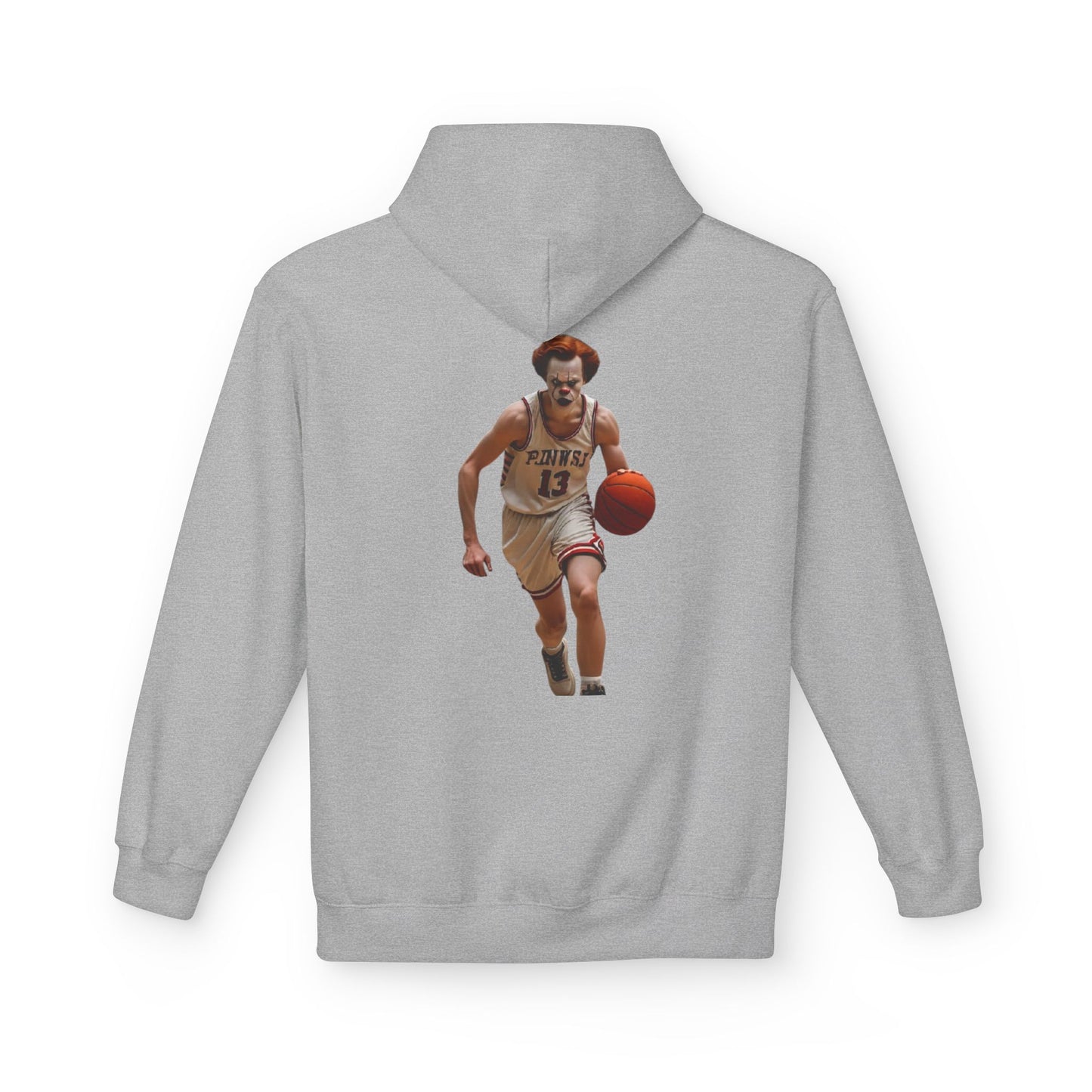 Clowning Around Fleece Hoodie - Perfect Gift for Sports Lovers, Athletes, Team Merch, Inspirational Apparel, Birthday & Game Day