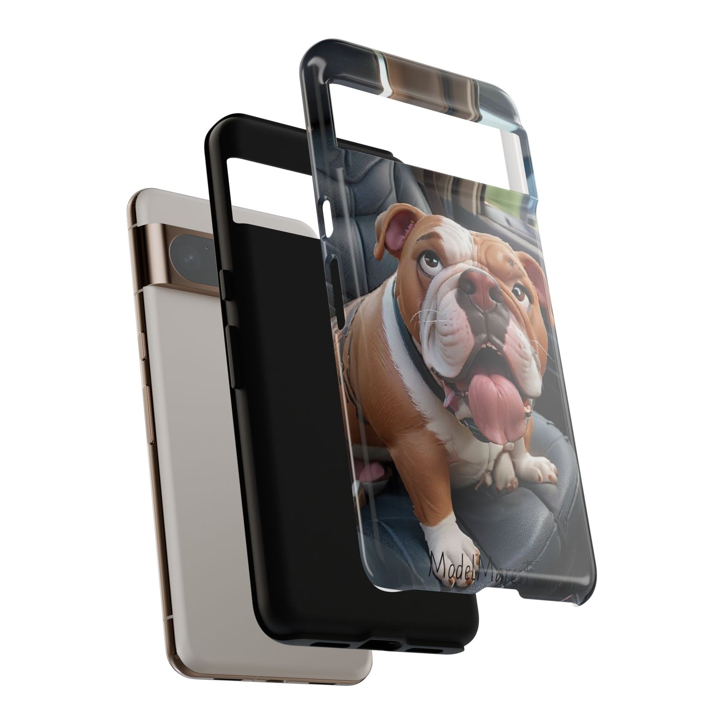 Bulldog Phone Case Samsung/Google - Tough Cases for Dog Lovers