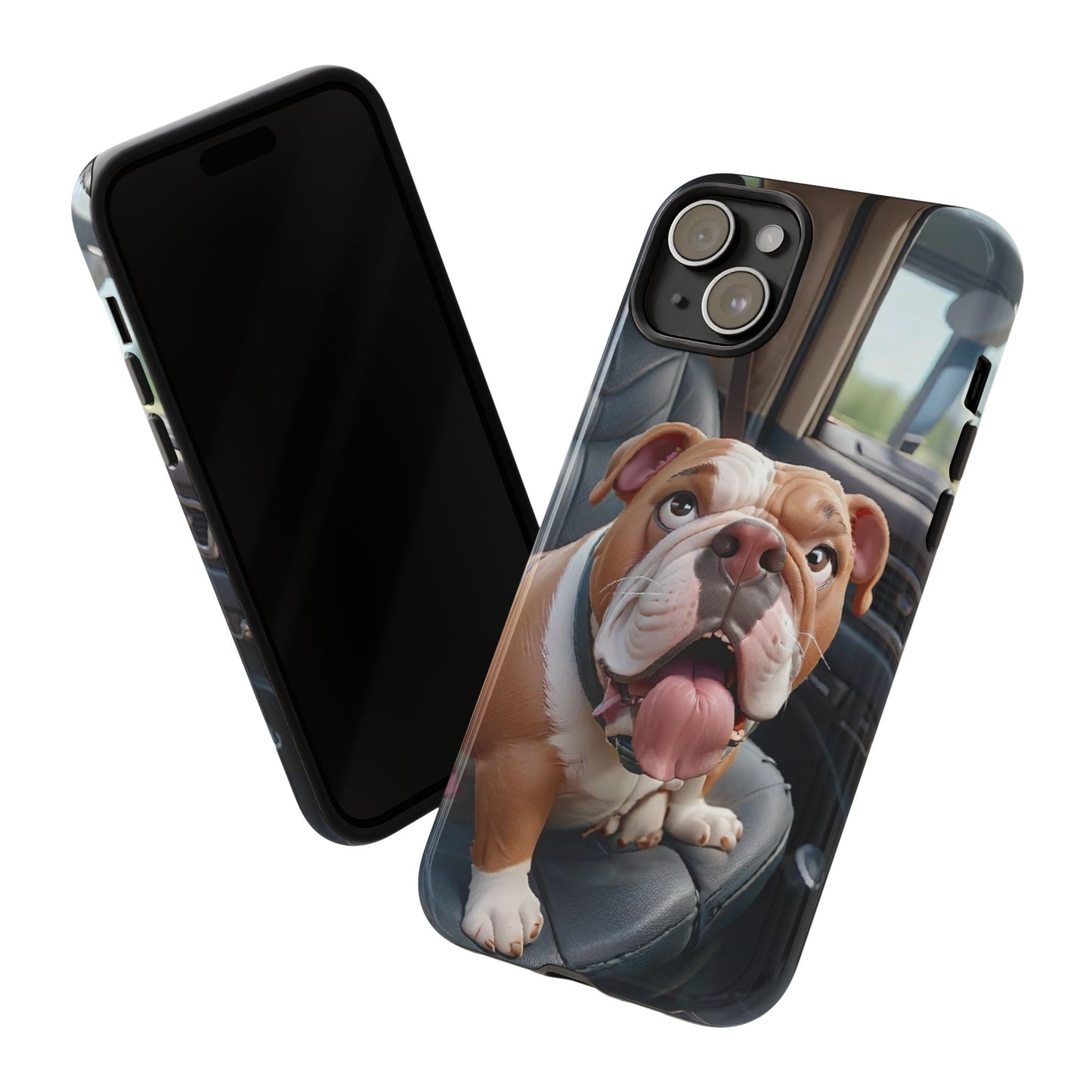 Bulldog Phone Case iPhones | Tough Cases for Animal Lovers, Cute Dog Design, Pet Gift, Phone Accessories, Dog Mom Essentials