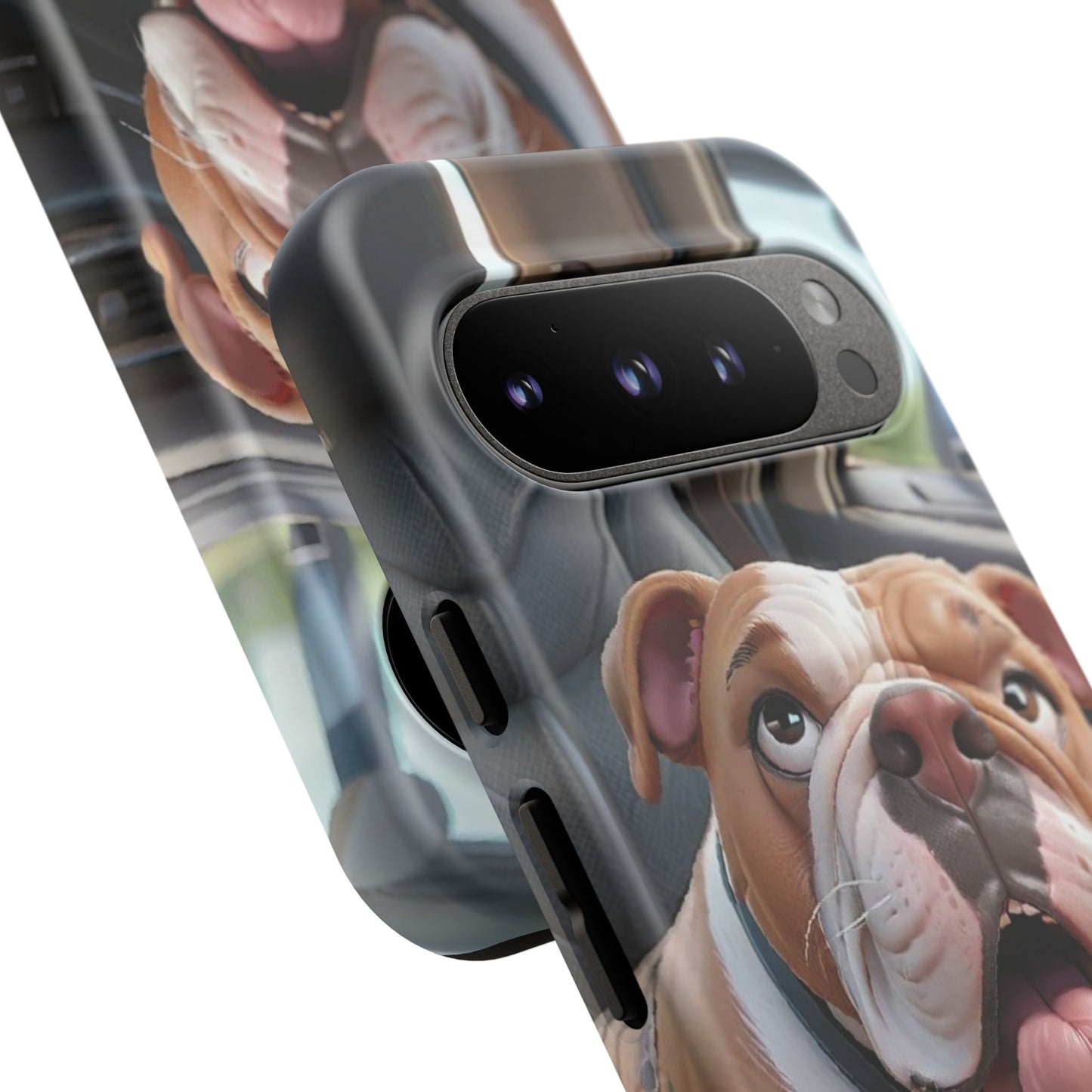 Bulldog Phone Case Samsung/Google - Tough Cases for Dog Lovers