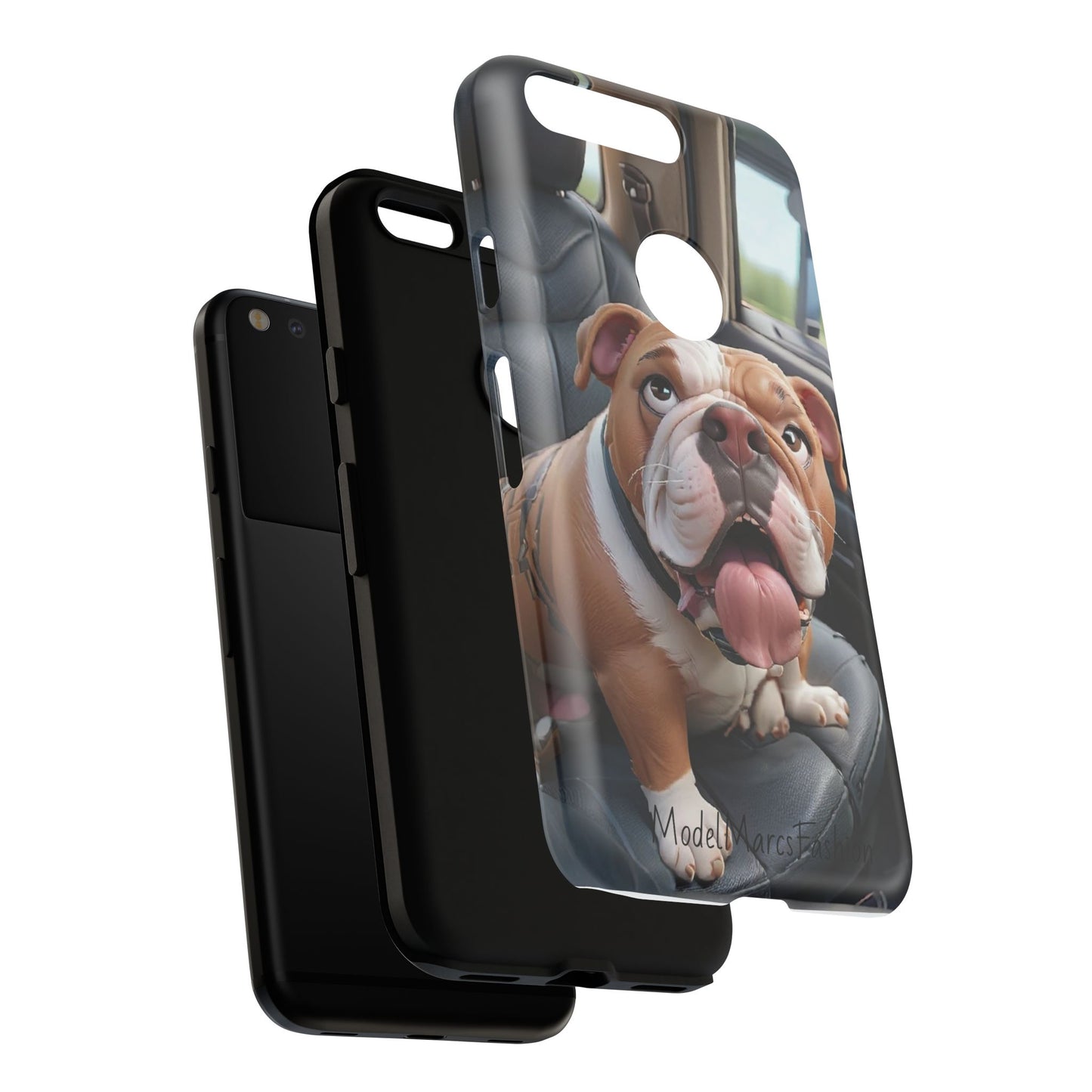 Bulldog Phone Case Samsung/Google - Tough Cases for Dog Lovers