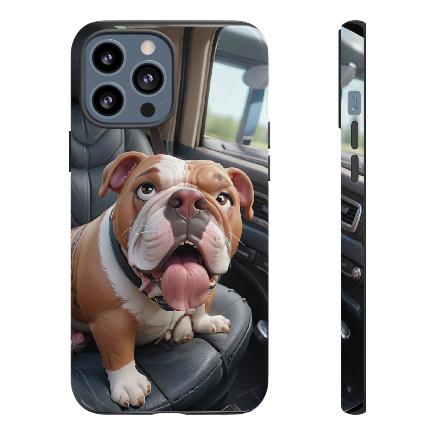 Bulldog Phone Case iPhones | Tough Cases for Animal Lovers, Cute Dog Design, Pet Gift, Phone Accessories, Dog Mom Essentials
