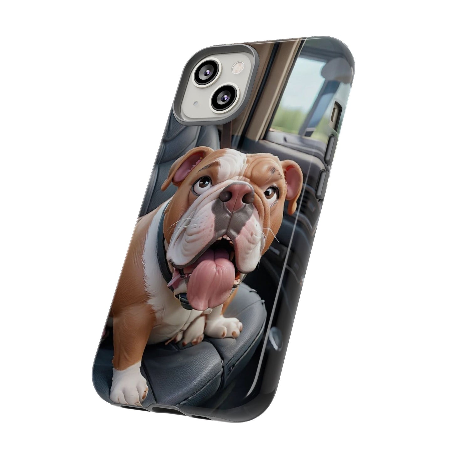 Bulldog Phone Case iPhones | Tough Cases for Animal Lovers, Cute Dog Design, Pet Gift, Phone Accessories, Dog Mom Essentials