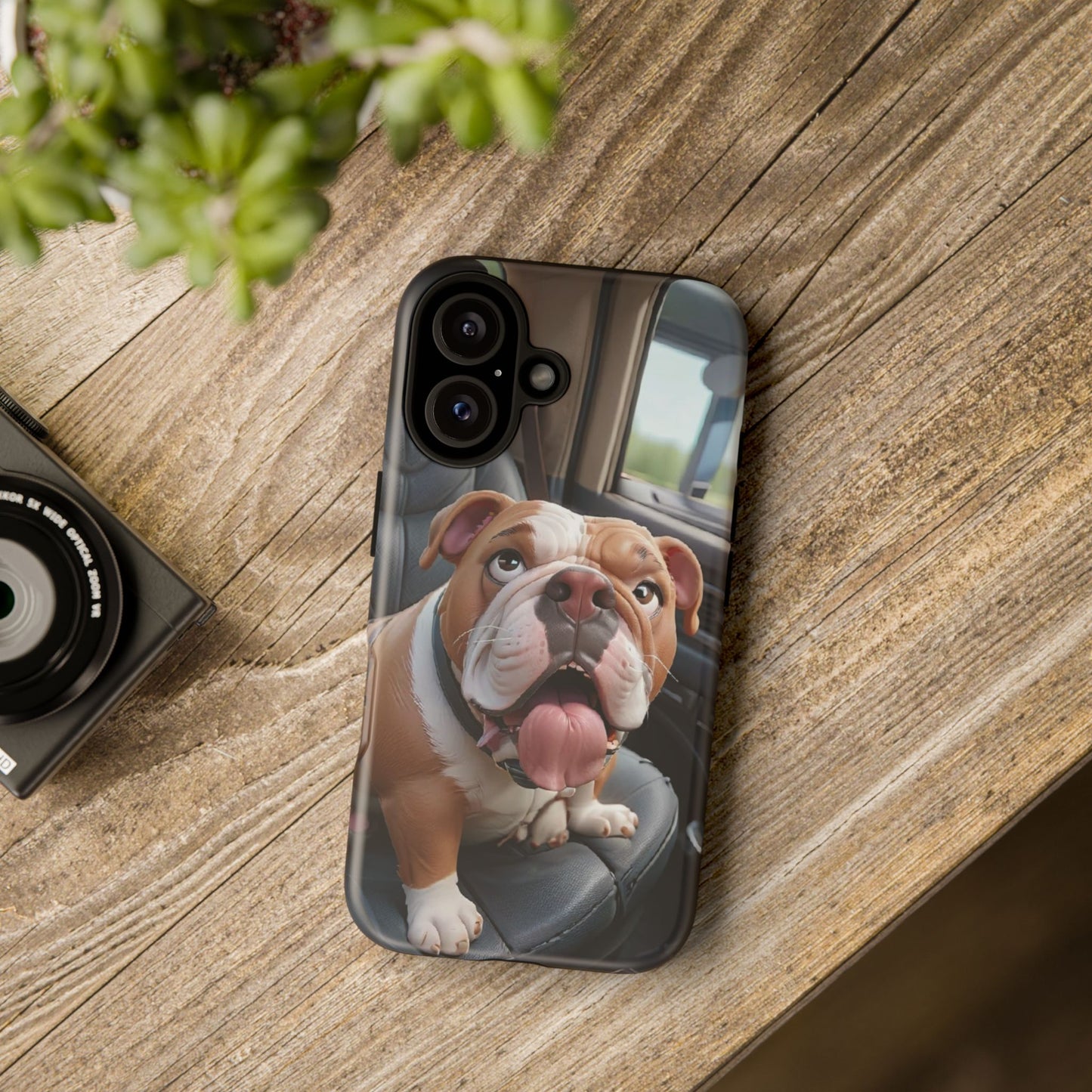 Bulldog Phone Case iPhones | Tough Cases for Animal Lovers, Cute Dog Design, Pet Gift, Phone Accessories, Dog Mom Essentials