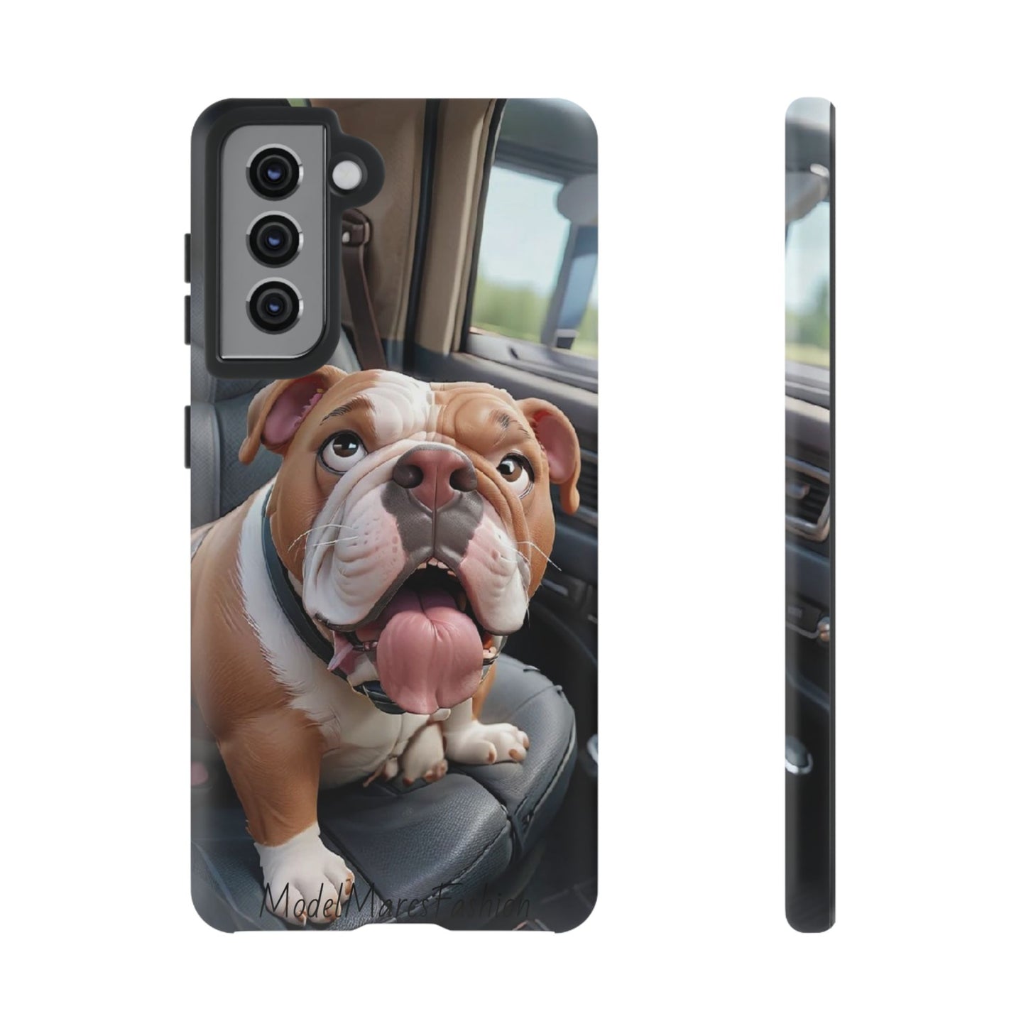 Bulldog Phone Case Samsung/Google - Tough Cases for Dog Lovers