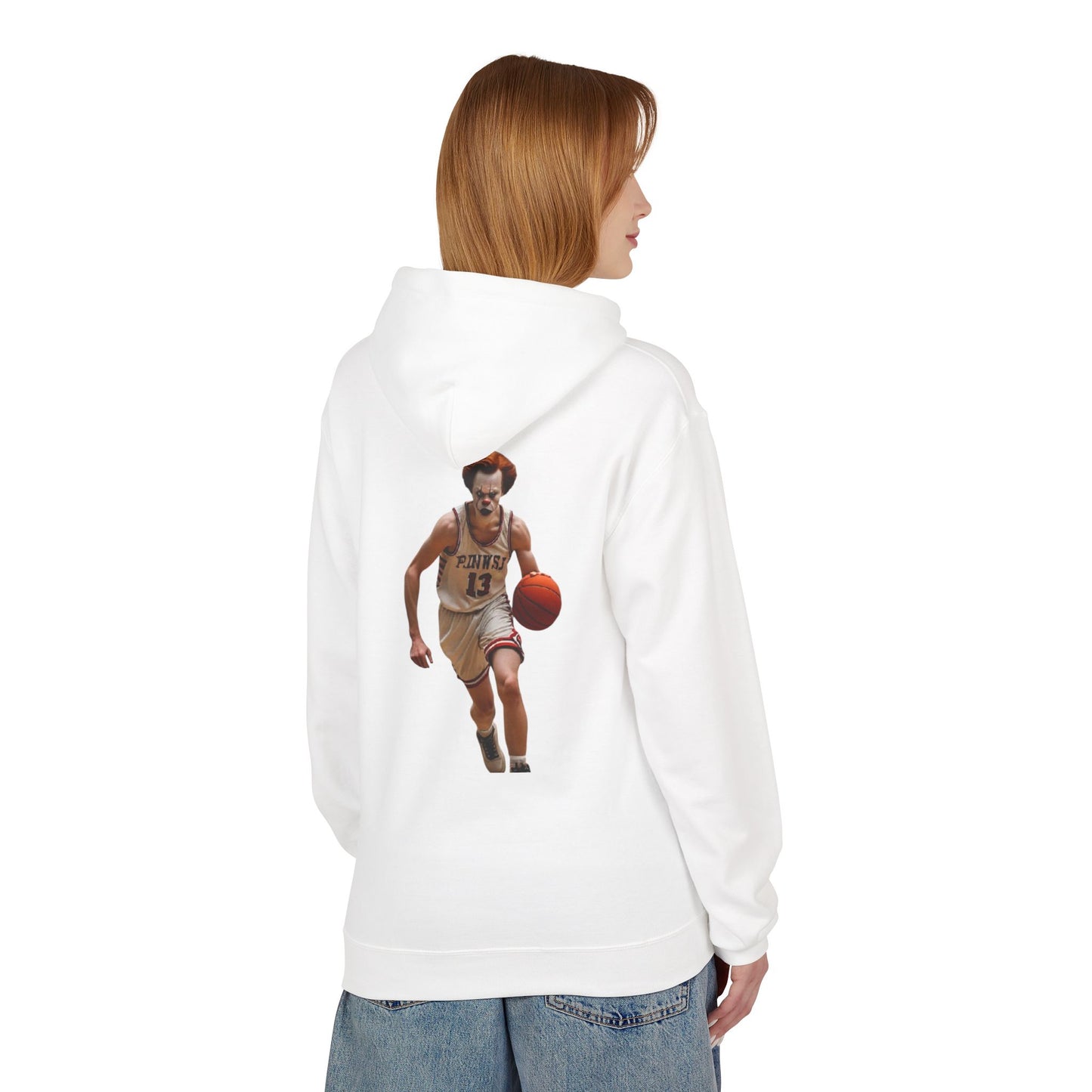 Clowning Around Fleece Hoodie - Perfect Gift for Sports Lovers, Athletes, Team Merch, Inspirational Apparel, Birthday & Game Day