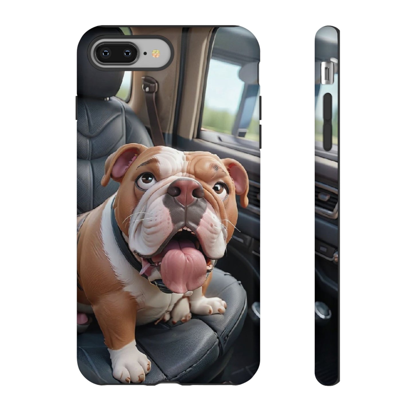 Bulldog Phone Case iPhones | Tough Cases for Animal Lovers, Cute Dog Design, Pet Gift, Phone Accessories, Dog Mom Essentials