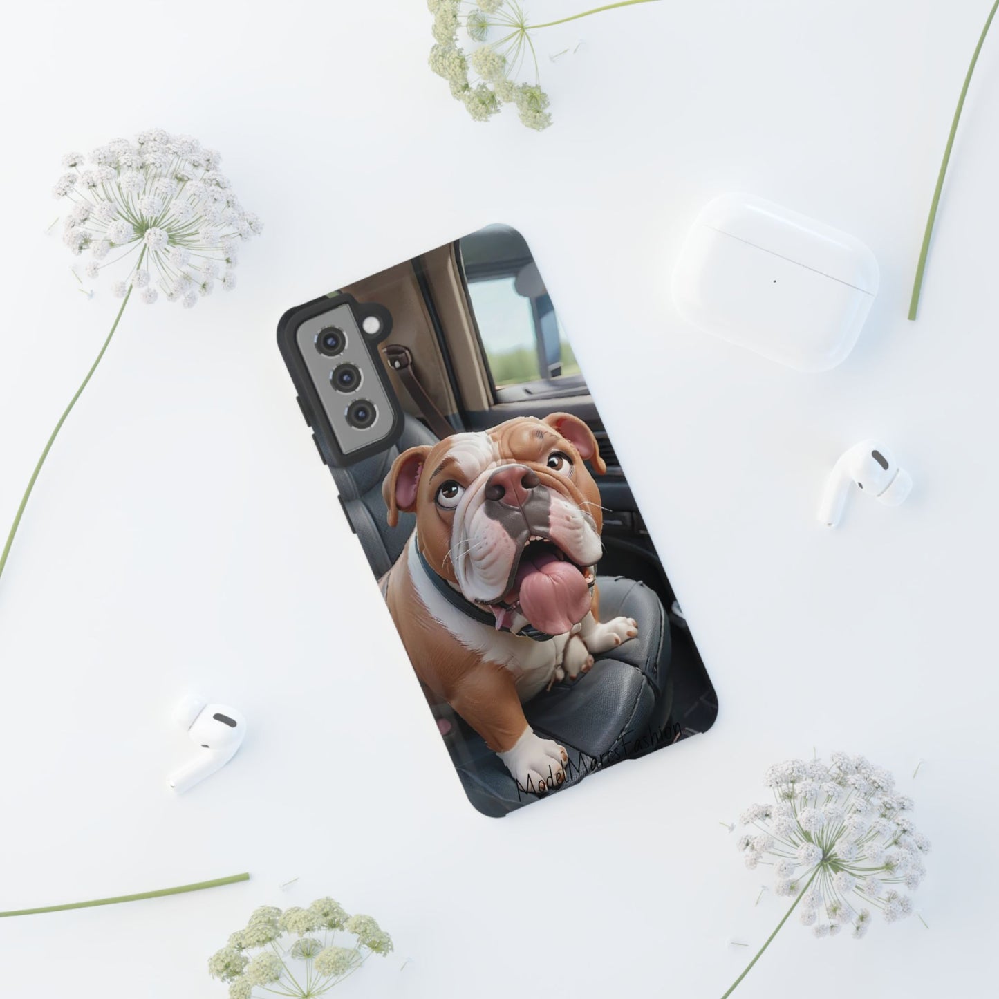 Bulldog Phone Case Samsung/Google - Tough Cases for Dog Lovers