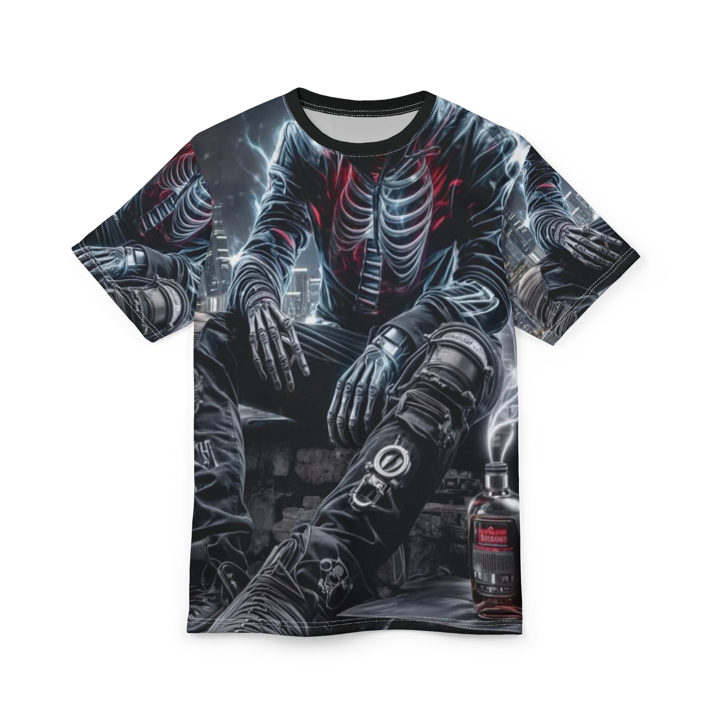 Skeleton Unisex Tee - Grim Graphic Design