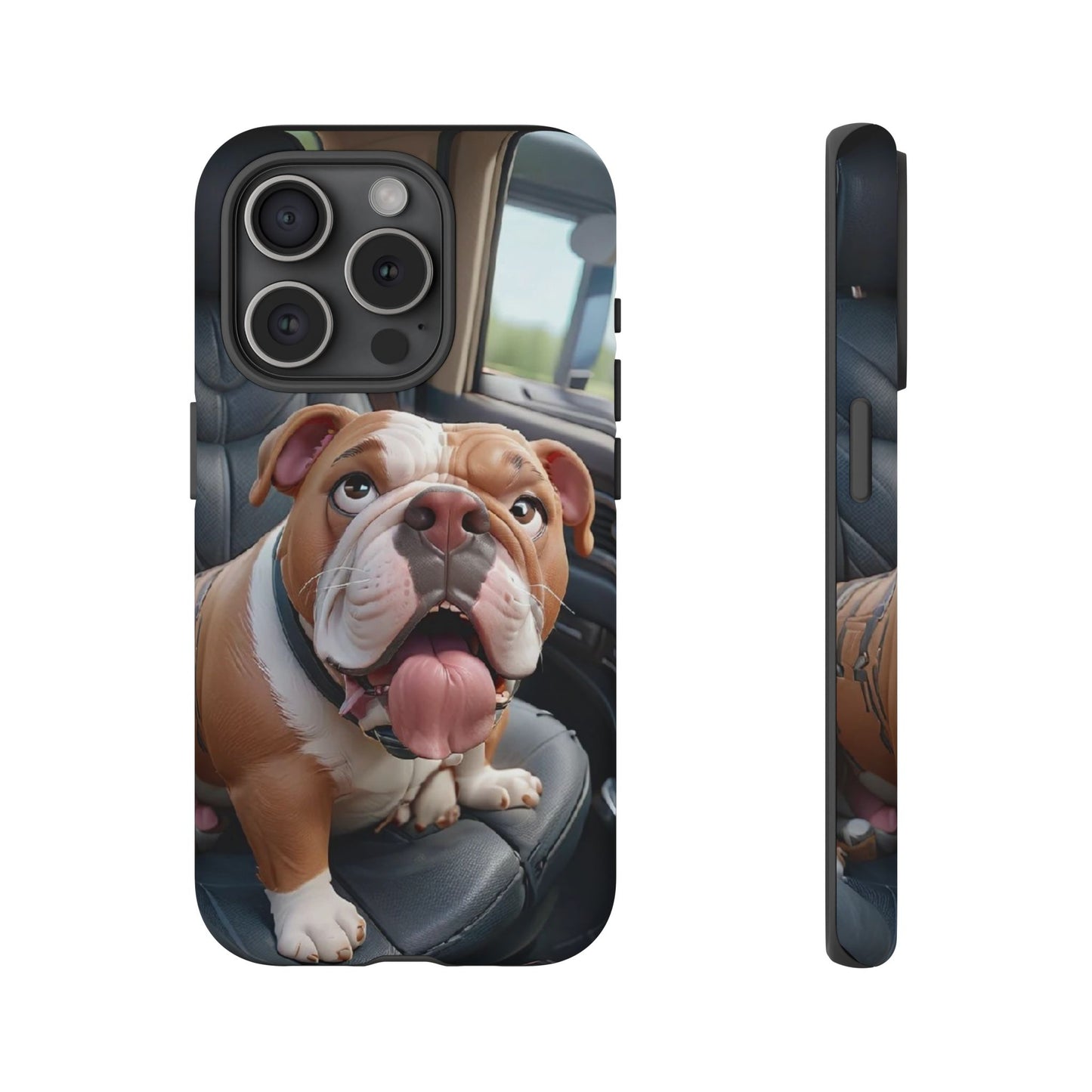 Bulldog Phone Case iPhones | Tough Cases for Animal Lovers, Cute Dog Design, Pet Gift, Phone Accessories, Dog Mom Essentials