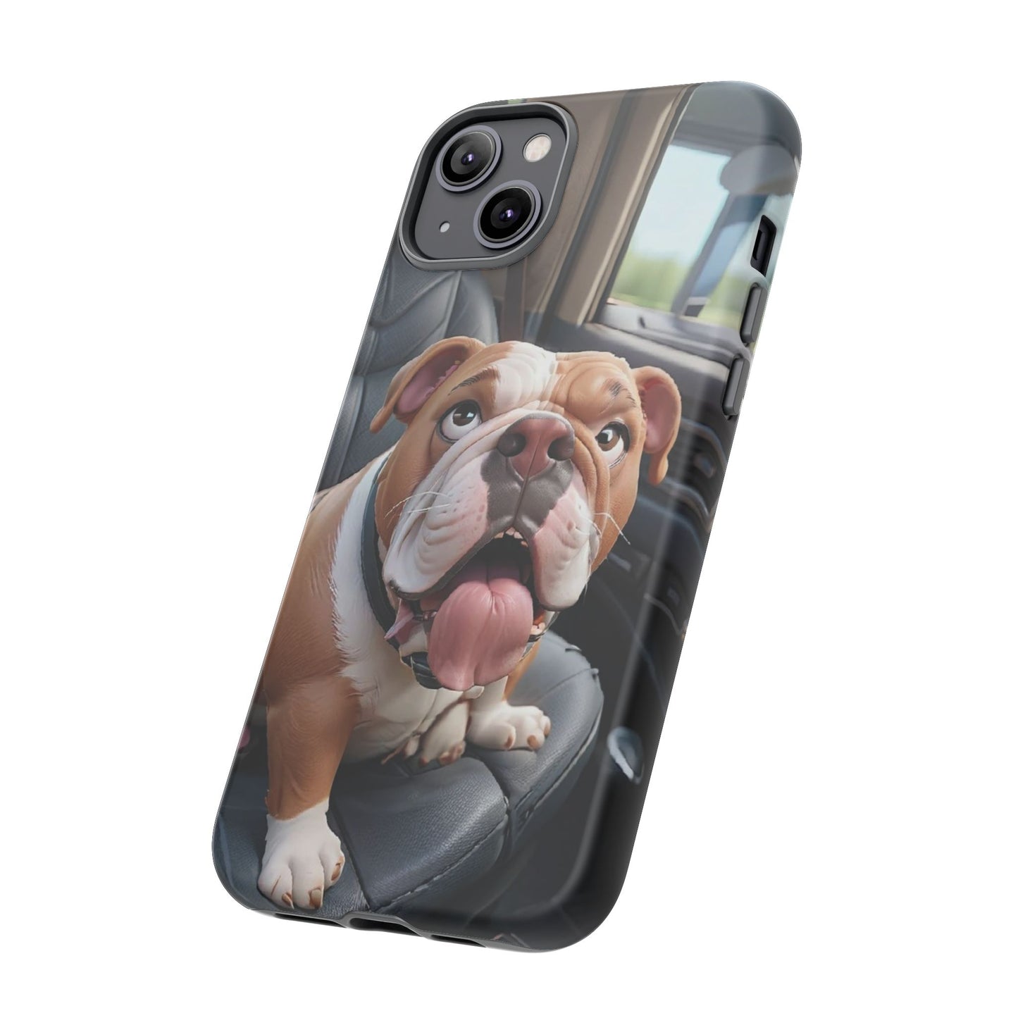 Bulldog Phone Case iPhones | Tough Cases for Animal Lovers, Cute Dog Design, Pet Gift, Phone Accessories, Dog Mom Essentials