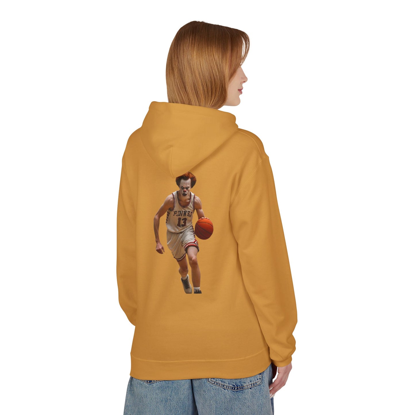 Clowning Around Fleece Hoodie - Perfect Gift for Sports Lovers, Athletes, Team Merch, Inspirational Apparel, Birthday & Game Day