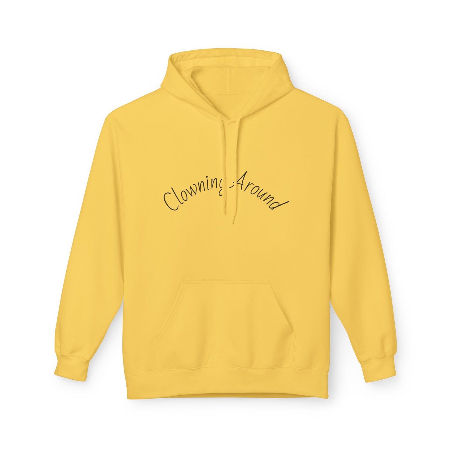 Clowning Around Fleece Hoodie - Perfect Gift for Sports Lovers, Athletes, Team Merch, Inspirational Apparel, Birthday & Game Day