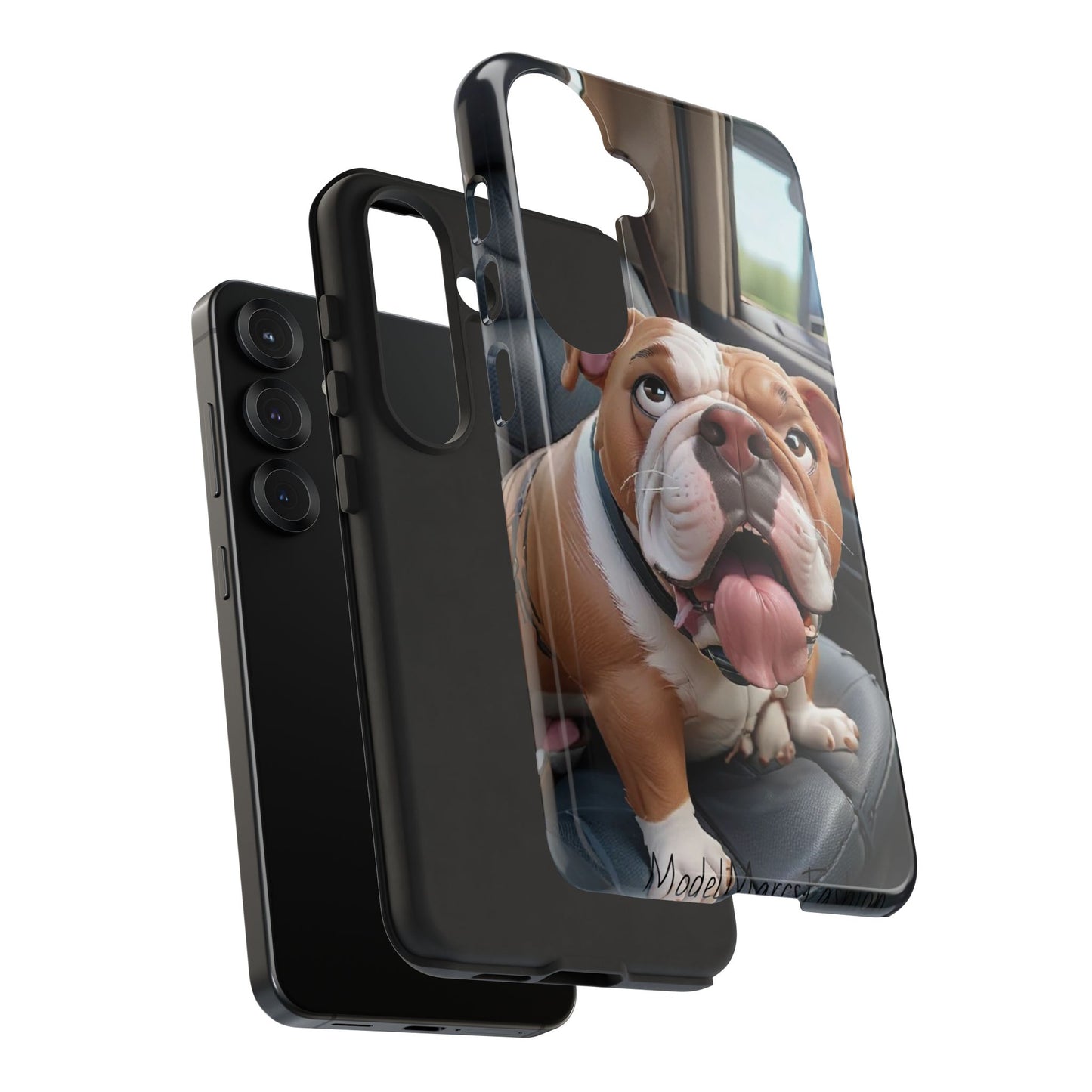 Bulldog Phone Case Samsung/Google - Tough Cases for Dog Lovers