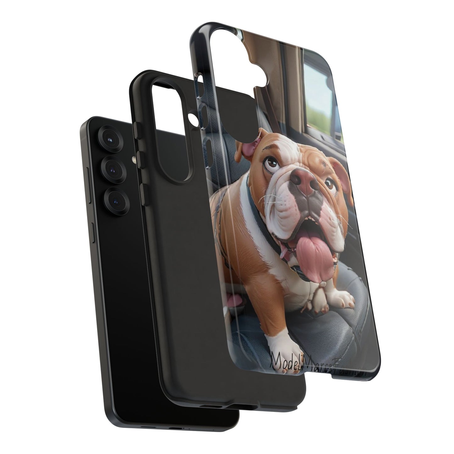 Bulldog Phone Case Samsung/Google - Tough Cases for Dog Lovers