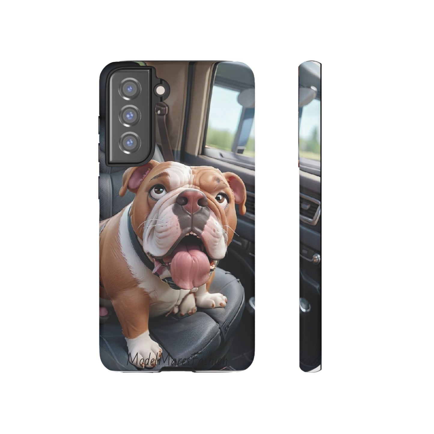 Bulldog Phone Case Samsung/Google - Tough Cases for Dog Lovers