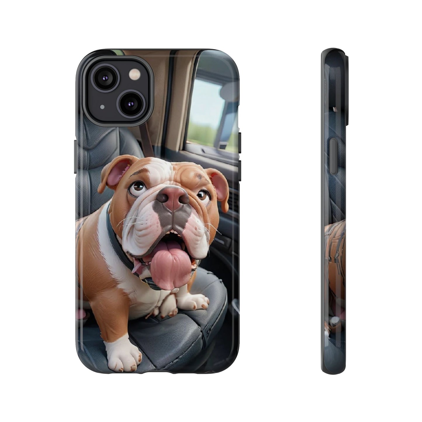 Bulldog Phone Case iPhones | Tough Cases for Animal Lovers, Cute Dog Design, Pet Gift, Phone Accessories, Dog Mom Essentials