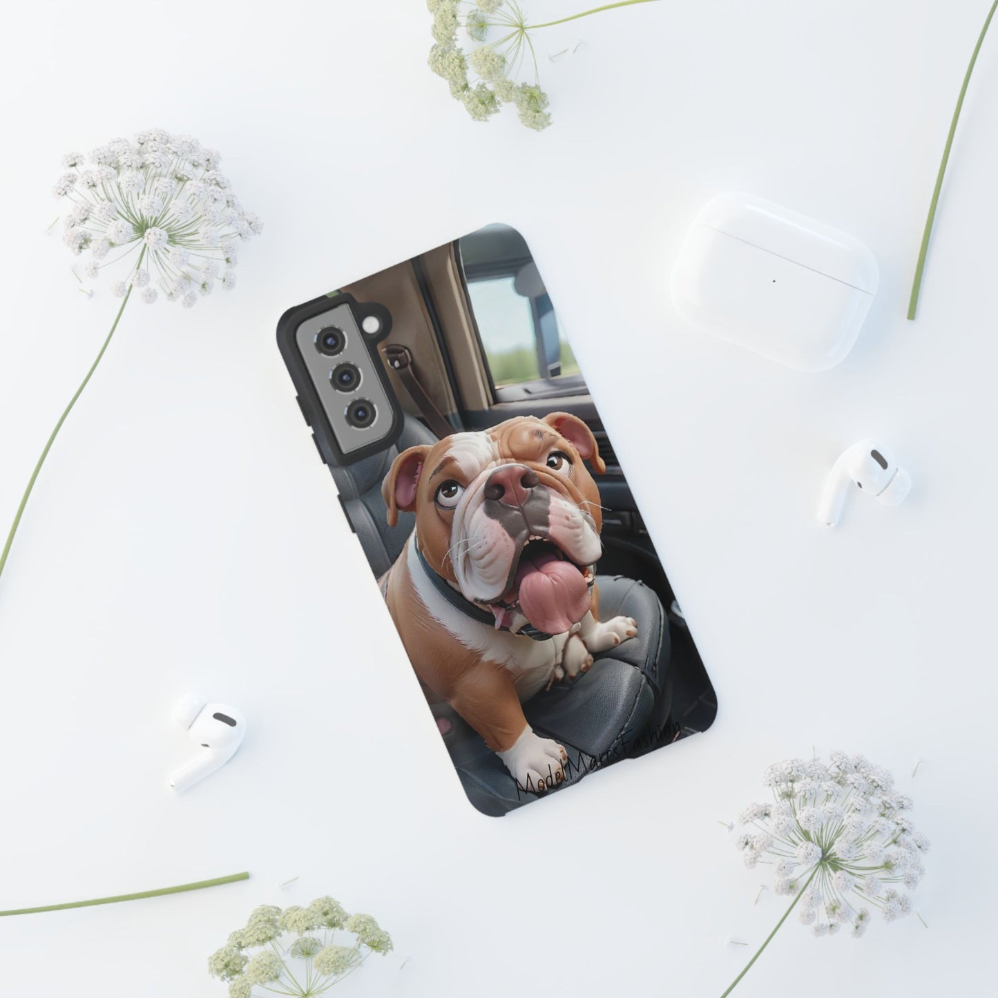 Bulldog Phone Case Samsung/Google - Tough Cases for Dog Lovers