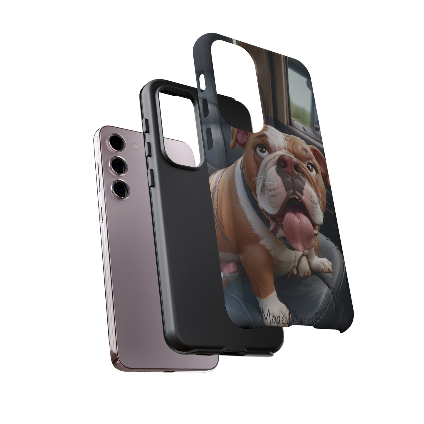 Bulldog Phone Case Samsung/Google - Tough Cases for Dog Lovers