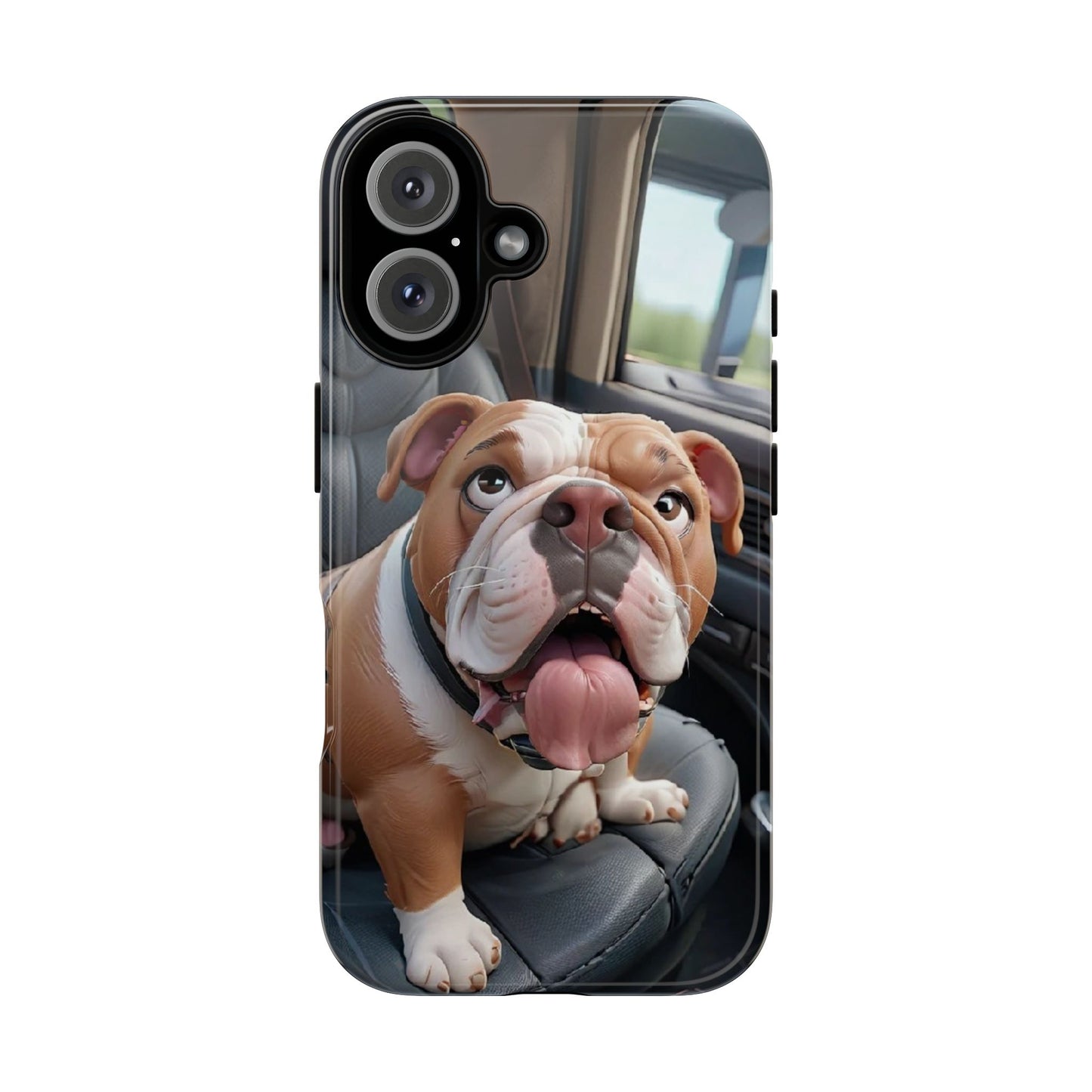 Bulldog Phone Case iPhones | Tough Cases for Animal Lovers, Cute Dog Design, Pet Gift, Phone Accessories, Dog Mom Essentials