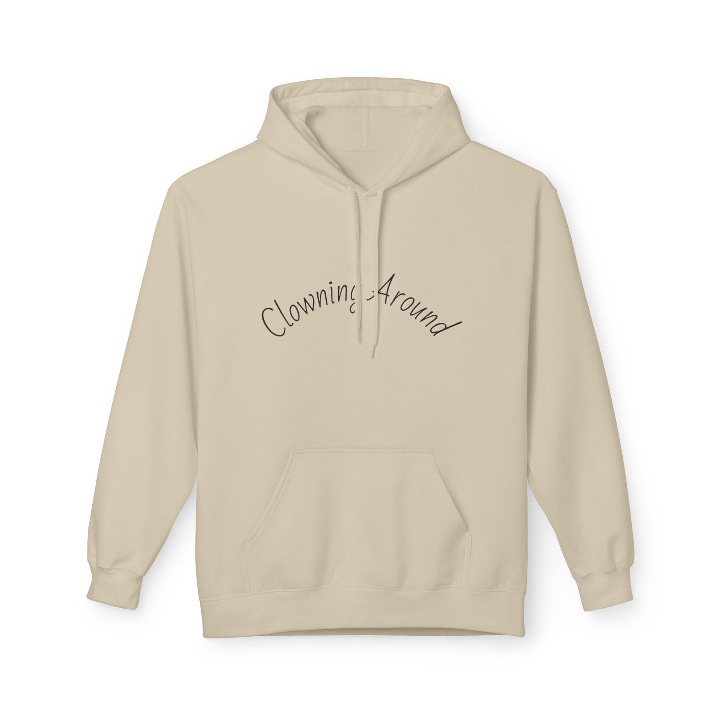 Clowning Around Fleece Hoodie - Perfect Gift for Sports Lovers, Athletes, Team Merch, Inspirational Apparel, Birthday & Game Day
