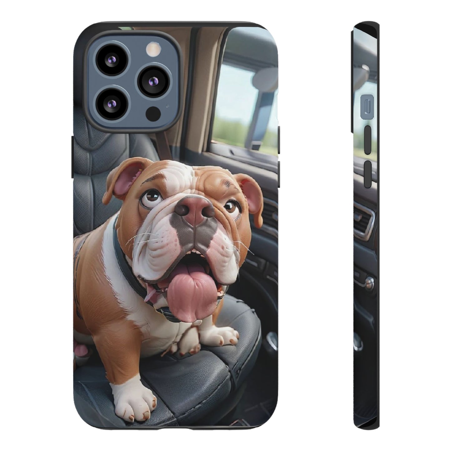 Bulldog Phone Case iPhones | Tough Cases for Animal Lovers, Cute Dog Design, Pet Gift, Phone Accessories, Dog Mom Essentials