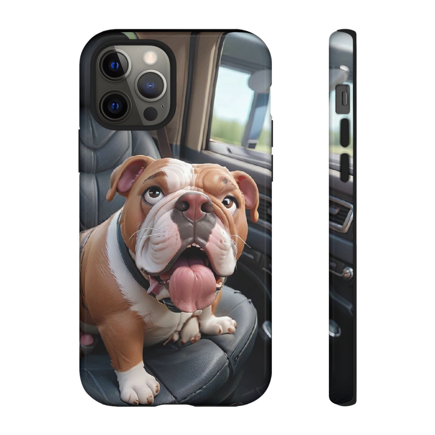 Bulldog Phone Case iPhones | Tough Cases for Animal Lovers, Cute Dog Design, Pet Gift, Phone Accessories, Dog Mom Essentials