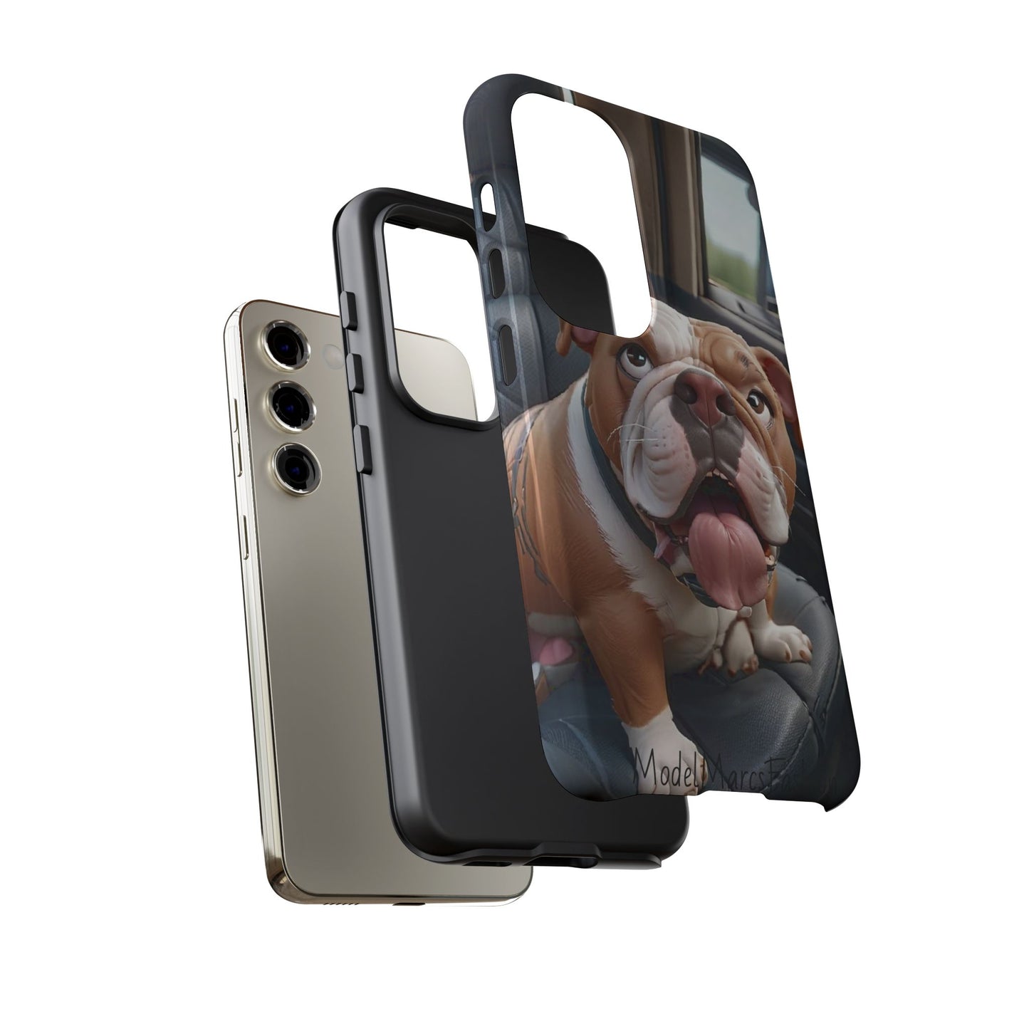 Bulldog Phone Case Samsung/Google - Tough Cases for Dog Lovers