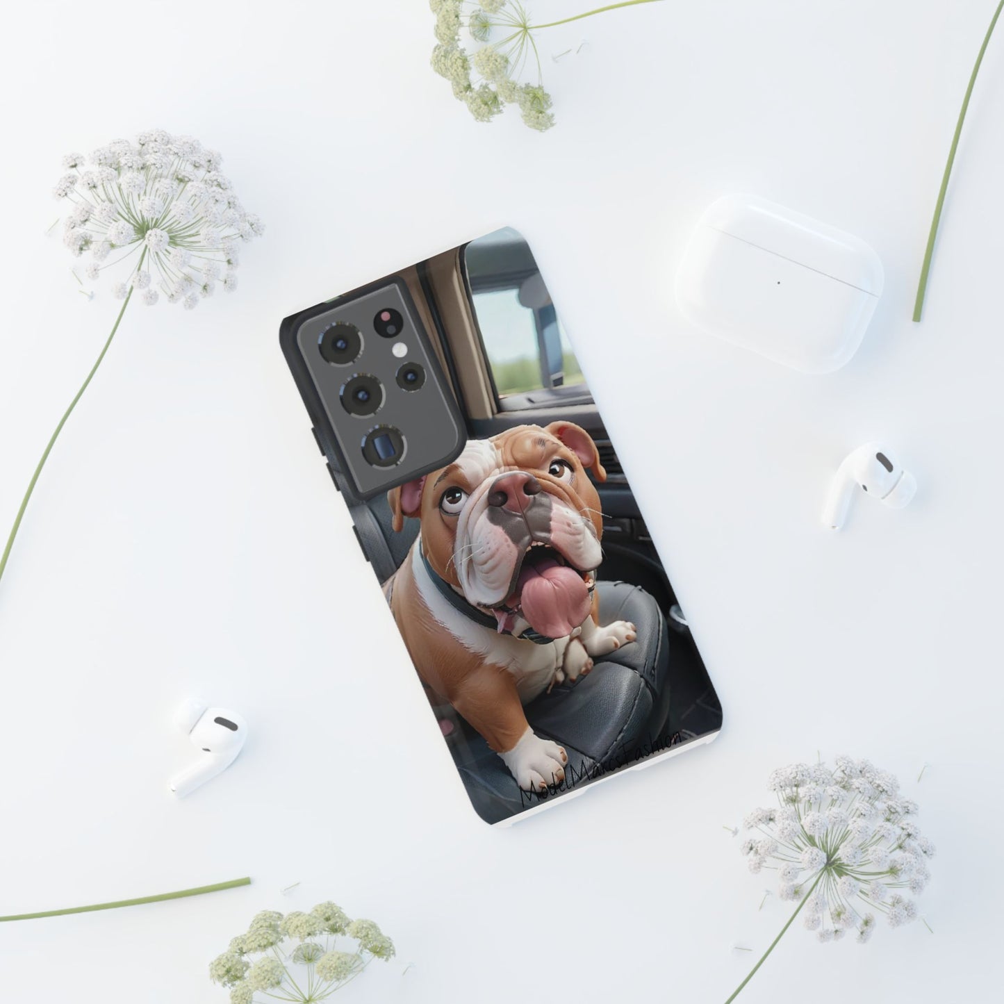 Bulldog Phone Case Samsung/Google - Tough Cases for Dog Lovers