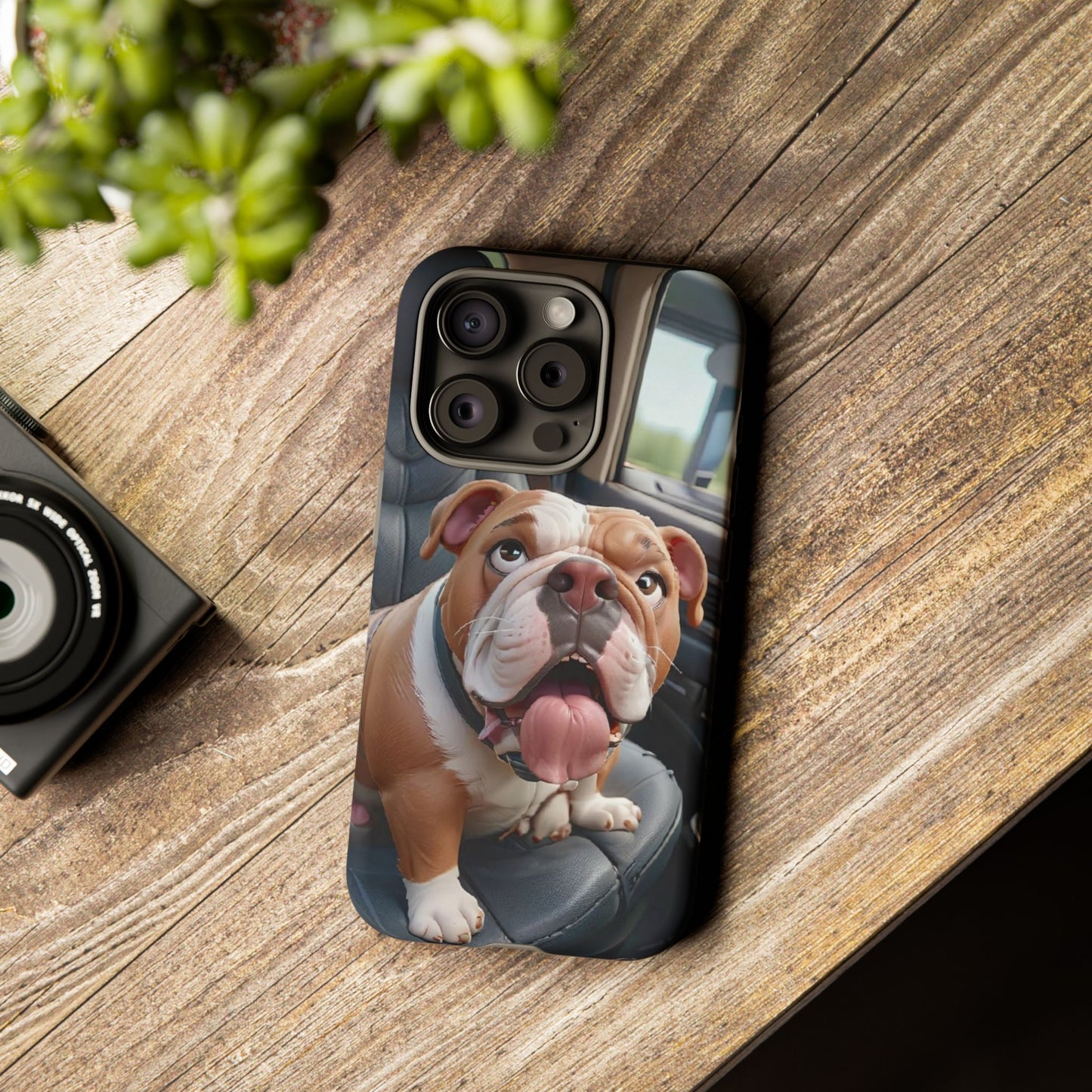 Bulldog Phone Case iPhones | Tough Cases for Animal Lovers, Cute Dog Design, Pet Gift, Phone Accessories, Dog Mom Essentials