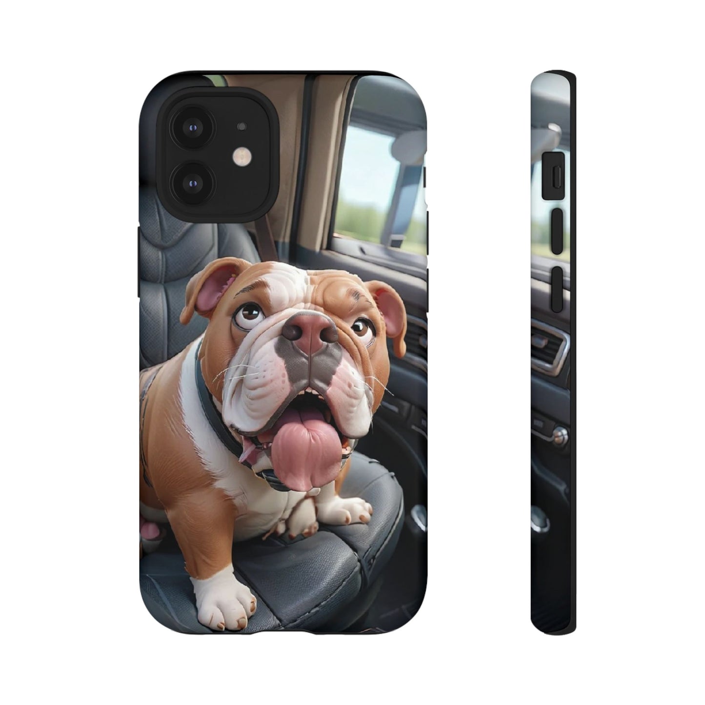 Bulldog Phone Case iPhones | Tough Cases for Animal Lovers, Cute Dog Design, Pet Gift, Phone Accessories, Dog Mom Essentials