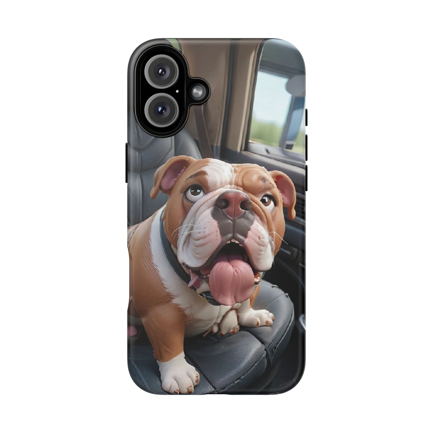 Bulldog Phone Case iPhones | Tough Cases for Animal Lovers, Cute Dog Design, Pet Gift, Phone Accessories, Dog Mom Essentials