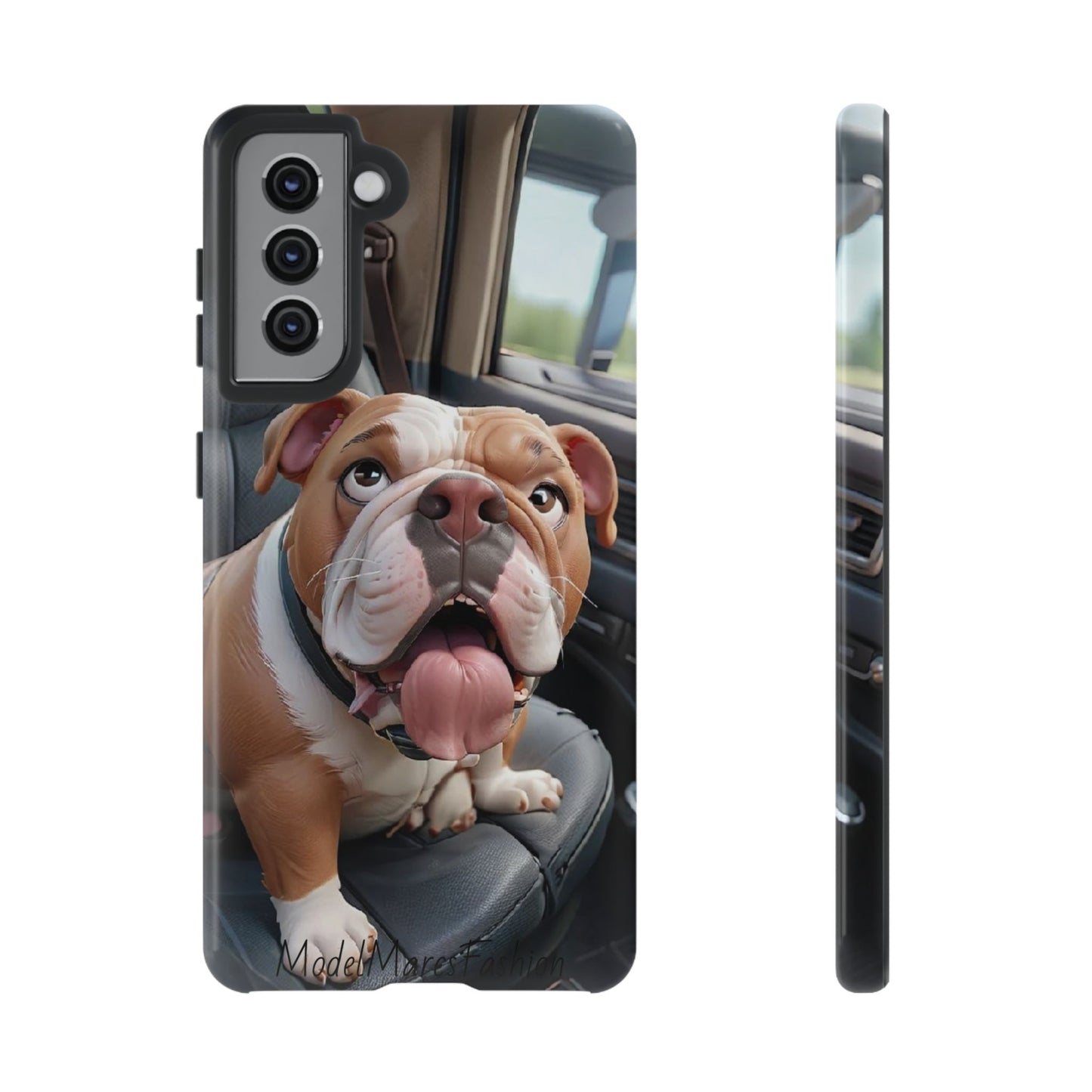 Bulldog Phone Case Samsung/Google - Tough Cases for Dog Lovers