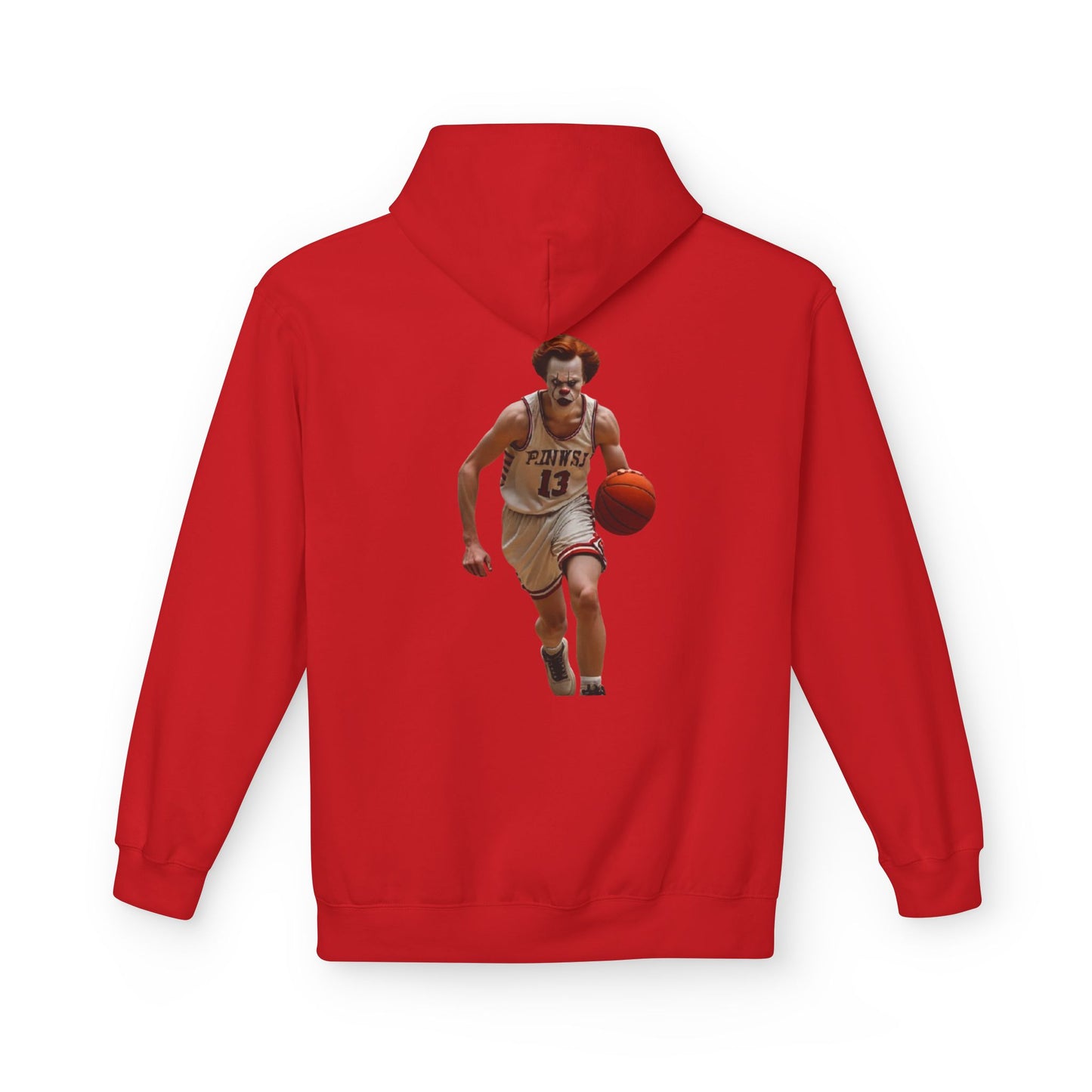 Clowning Around Fleece Hoodie - Perfect Gift for Sports Lovers, Athletes, Team Merch, Inspirational Apparel, Birthday & Game Day