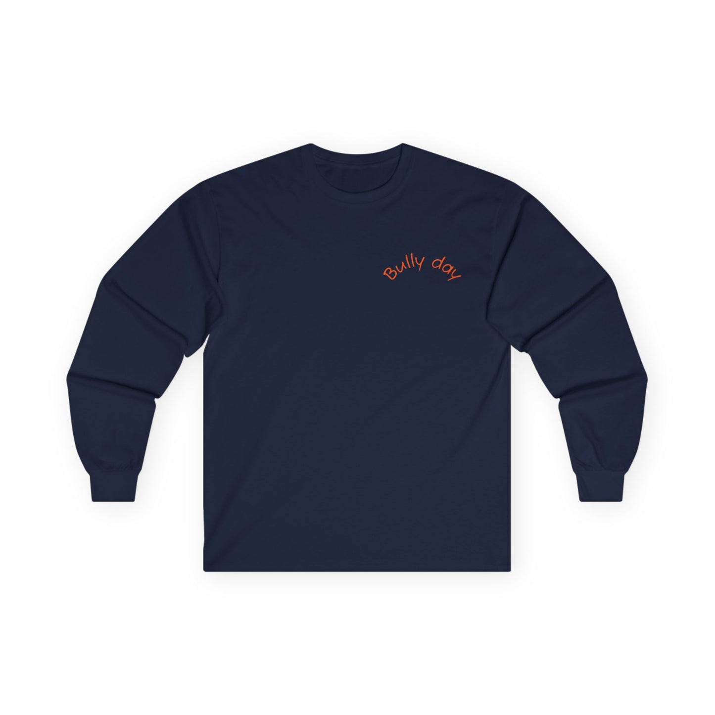 Bulldog Day Unisex Long Sleeve Tee - Cute Dog Lover Gift, Pet Care Apparel, Comfy Everyday Wear, Perfect for Birthdays or Pet Events
