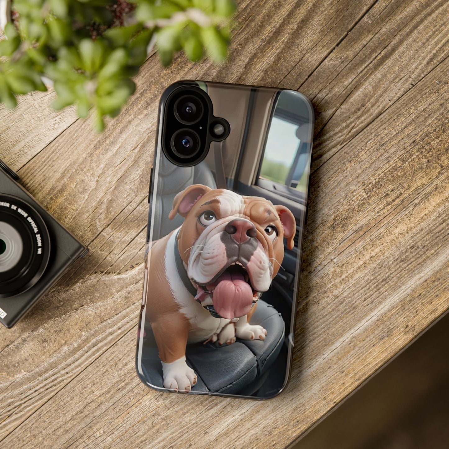 Bulldog Phone Case iPhones | Tough Cases for Animal Lovers, Cute Dog Design, Pet Gift, Phone Accessories, Dog Mom Essentials