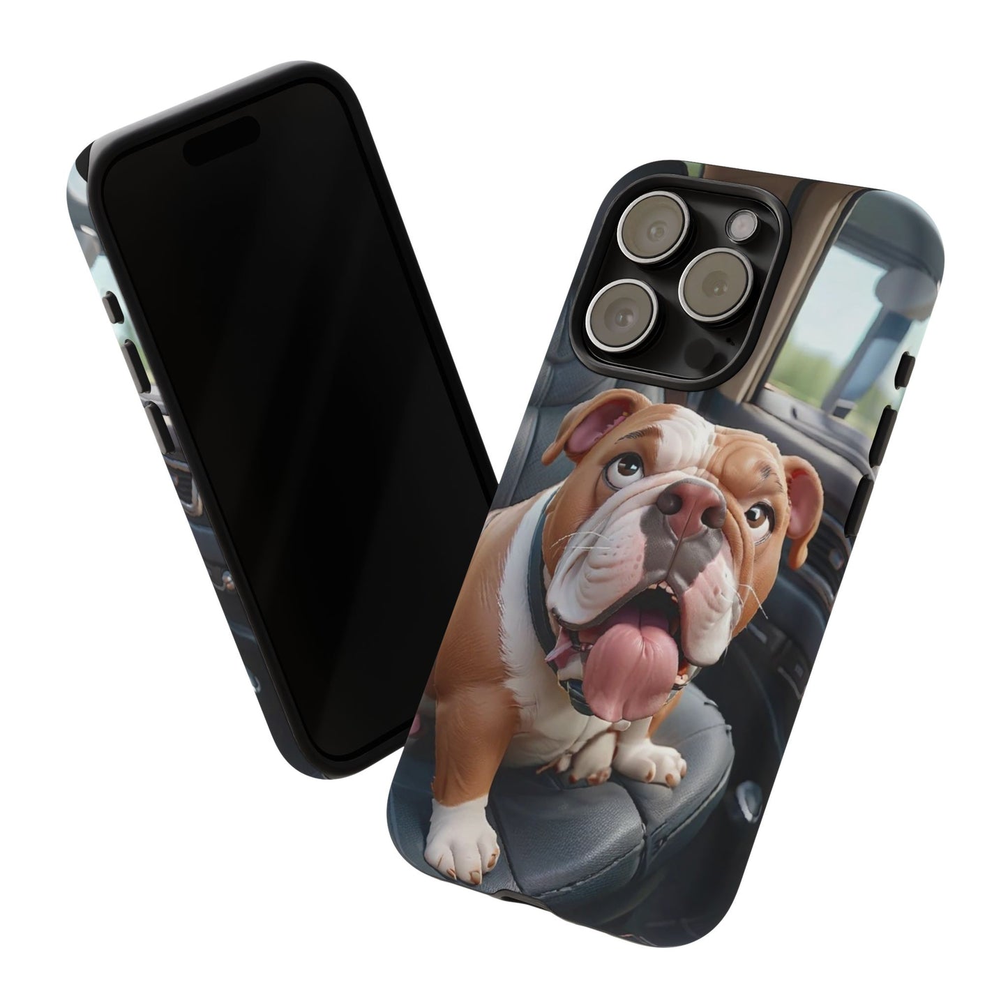 Bulldog Phone Case iPhones | Tough Cases for Animal Lovers, Cute Dog Design, Pet Gift, Phone Accessories, Dog Mom Essentials