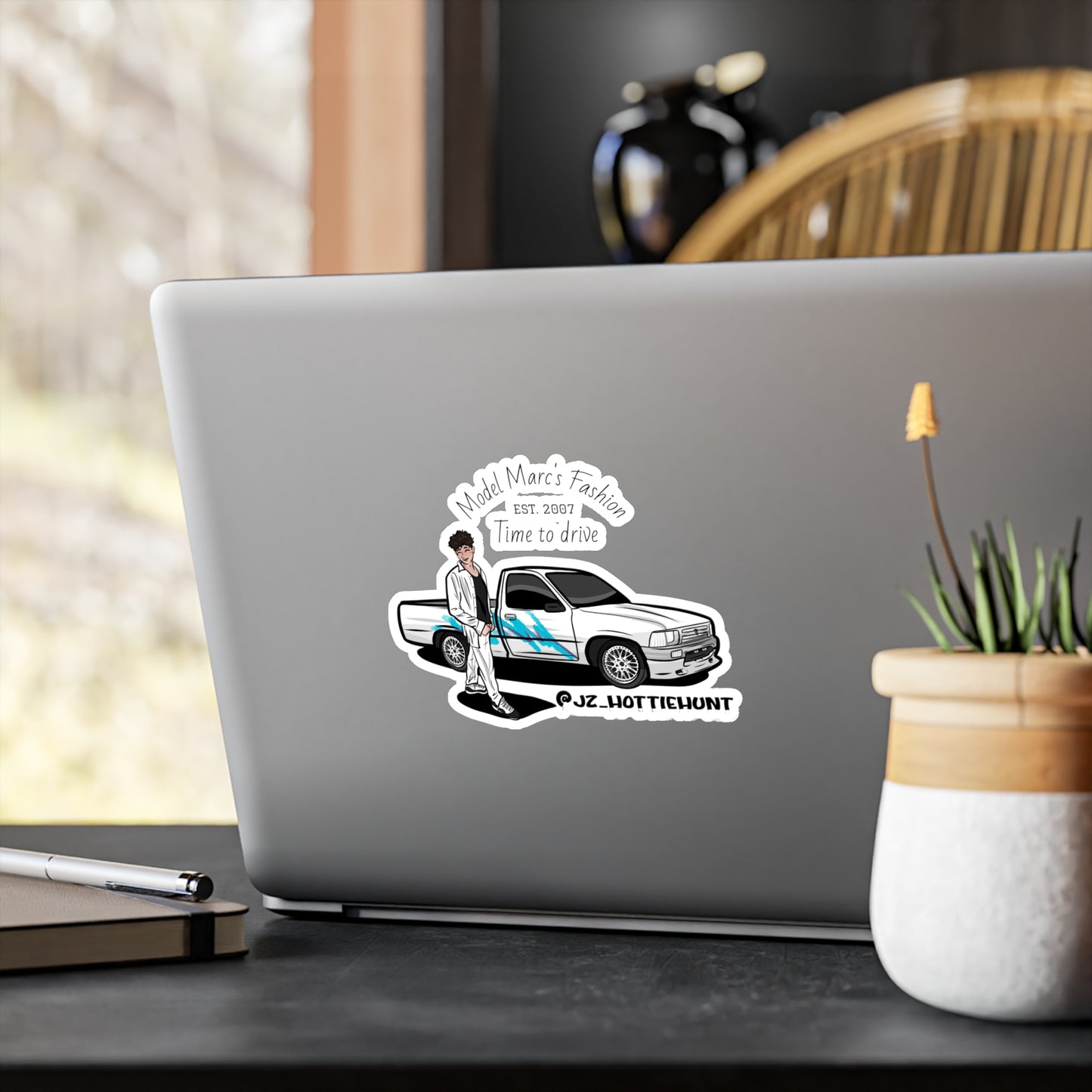 Car Enthusiast Kiss-Cut Vinyl Decals, Custom Stickers for Vehicle, Gift for Him, Truck Lover Decoration, Cool Auto Sticker Pack