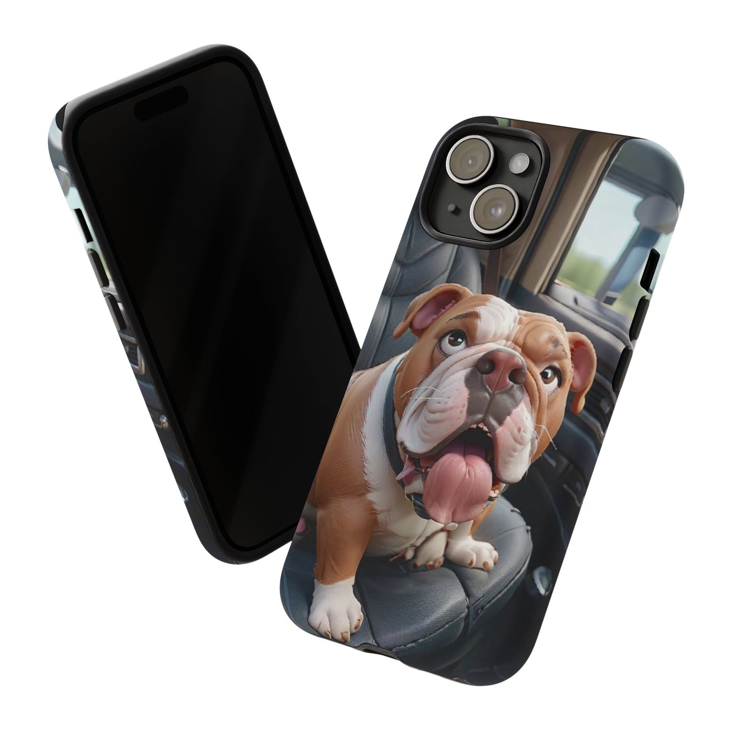 Bulldog Phone Case iPhones | Tough Cases for Animal Lovers, Cute Dog Design, Pet Gift, Phone Accessories, Dog Mom Essentials