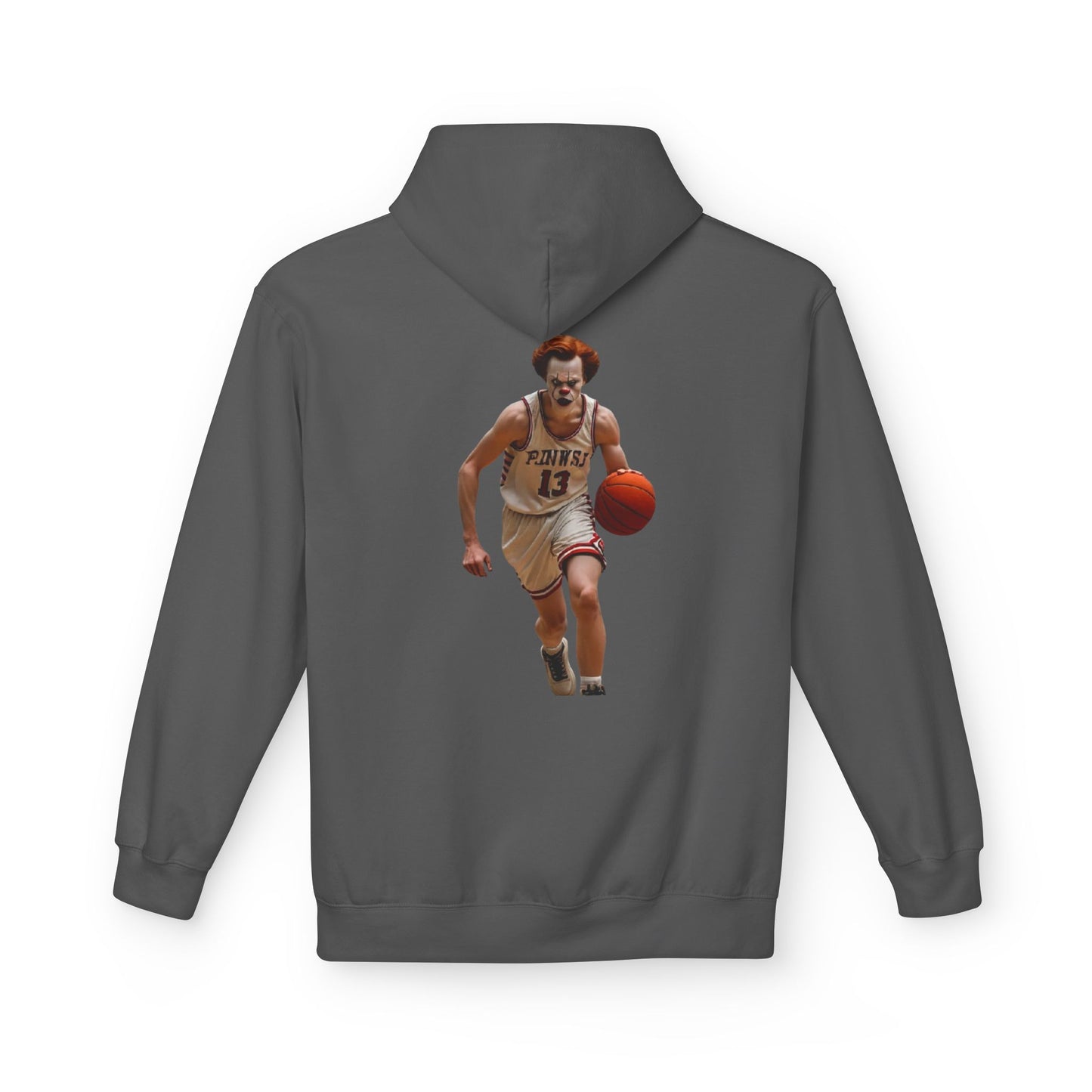 Clowning Around Fleece Hoodie - Perfect Gift for Sports Lovers, Athletes, Team Merch, Inspirational Apparel, Birthday & Game Day