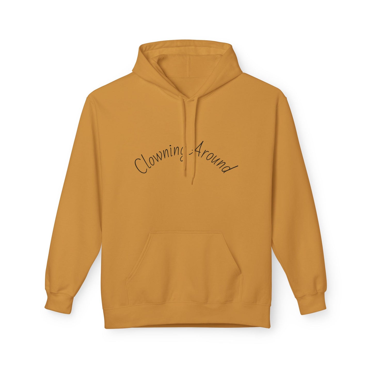 Clowning Around Fleece Hoodie - Perfect Gift for Sports Lovers, Athletes, Team Merch, Inspirational Apparel, Birthday & Game Day
