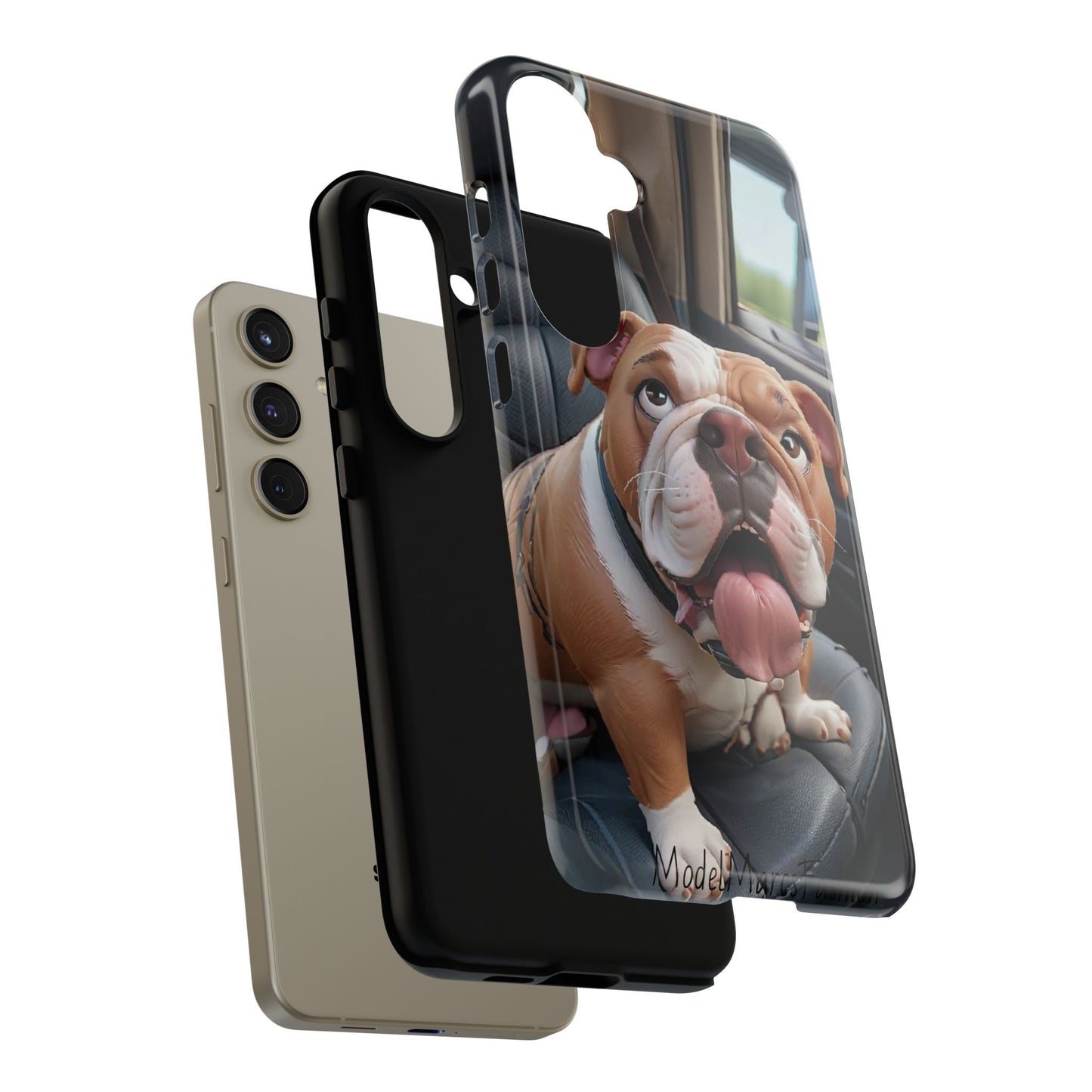 Bulldog Phone Case Samsung/Google - Tough Cases for Dog Lovers